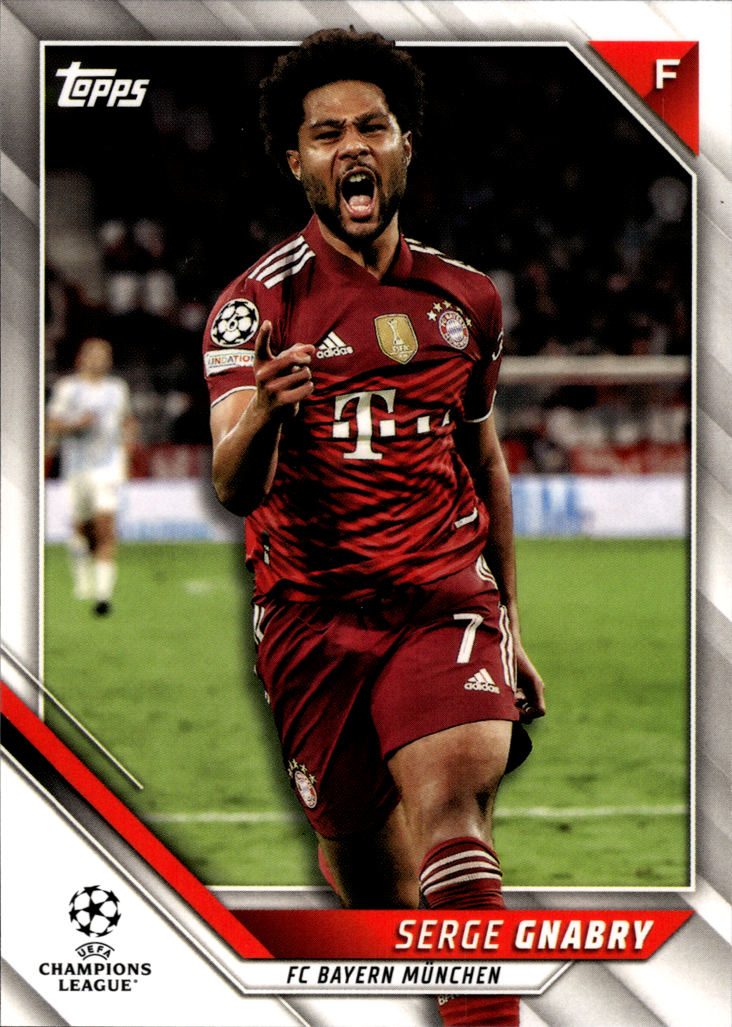 Serge Gnabry - Topps UEFA Champions League Base Set 2021-22, Nr. 163 (Art.-Nr. SG103037)