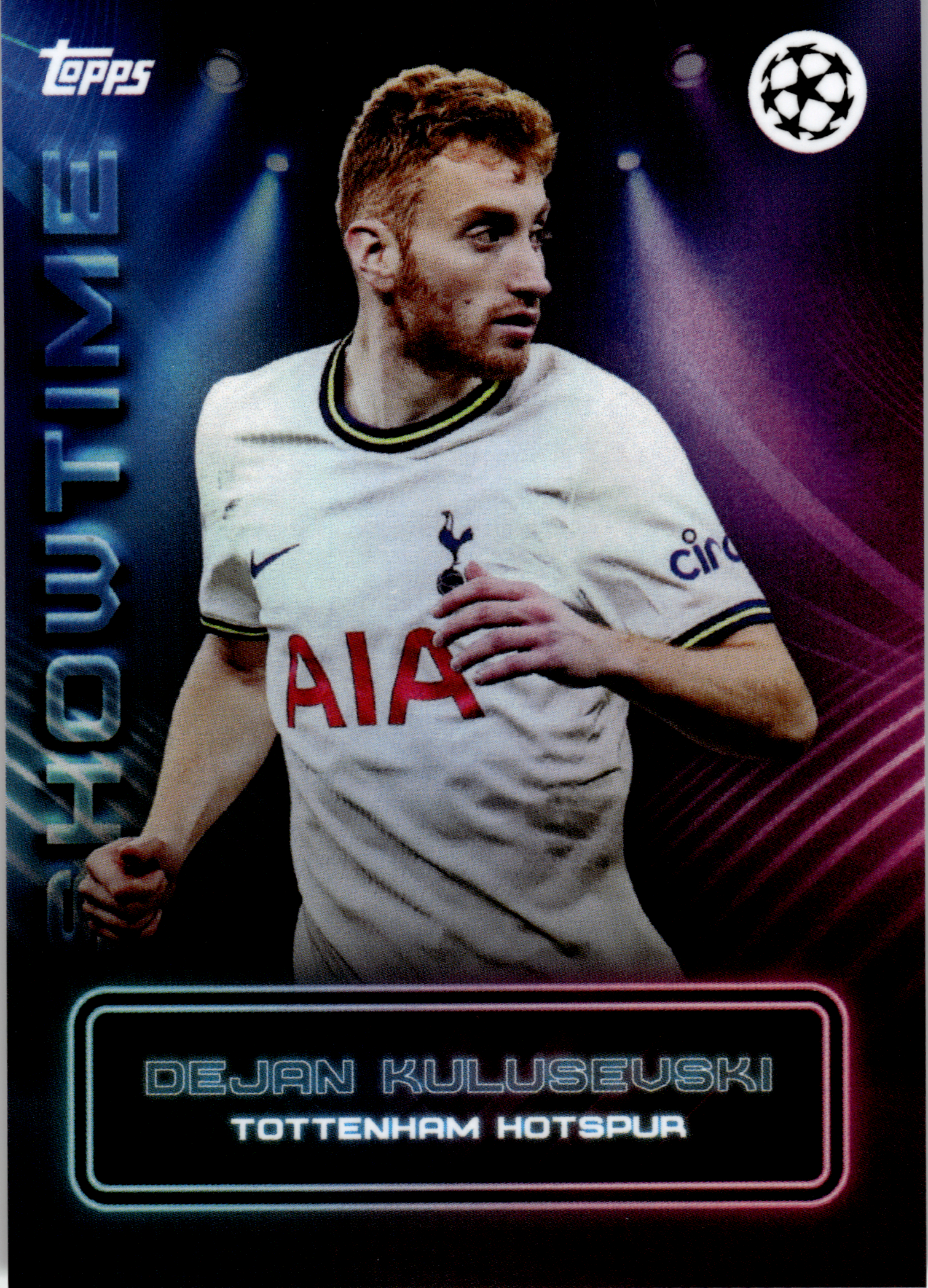Dejan Kulusevski - Topps UEFA Club Competitions Showtime 2023-24 (Art.-Nr. SG102936)