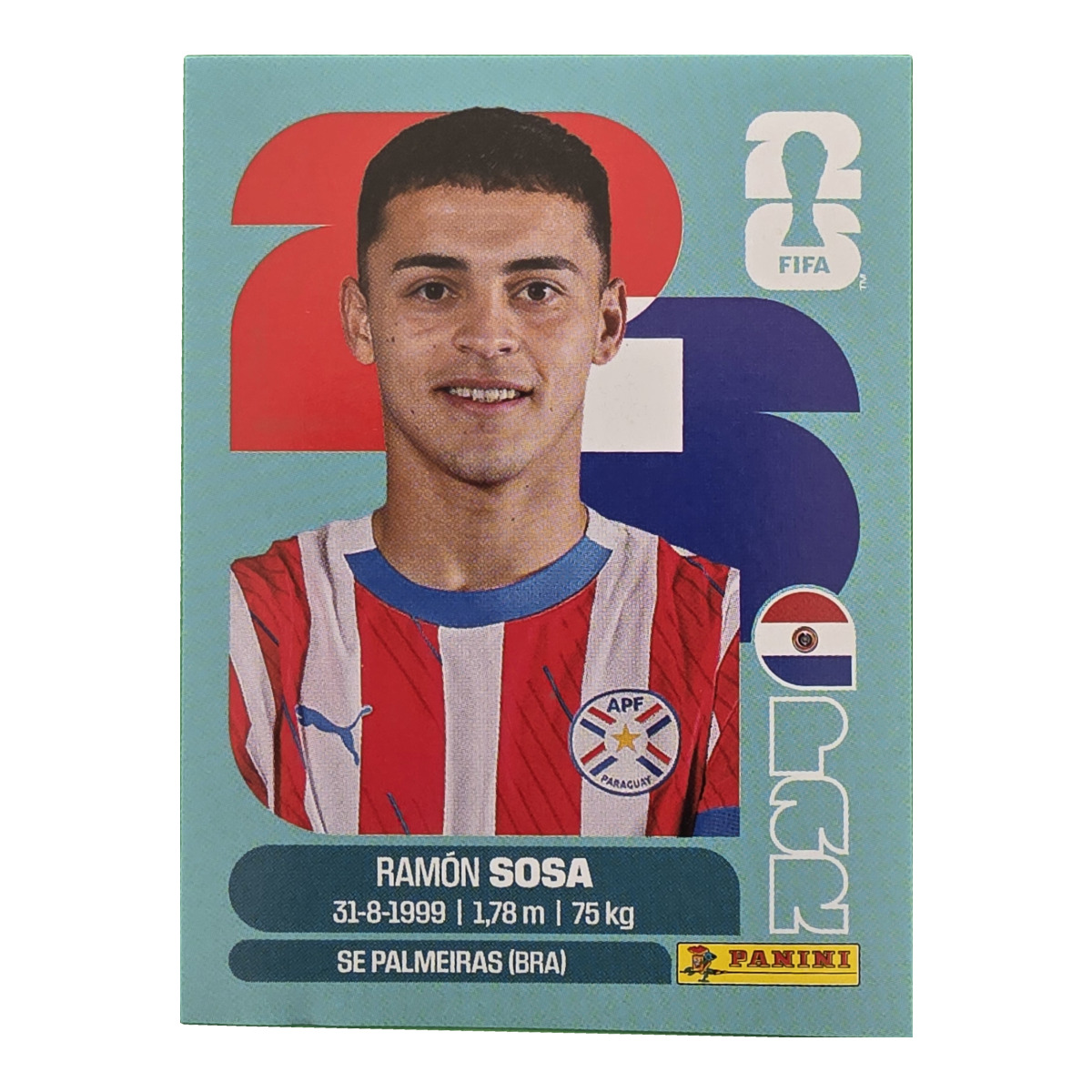 Ramon Sosa - Paraguay, FIFA WM 2026, Nr. PAR18