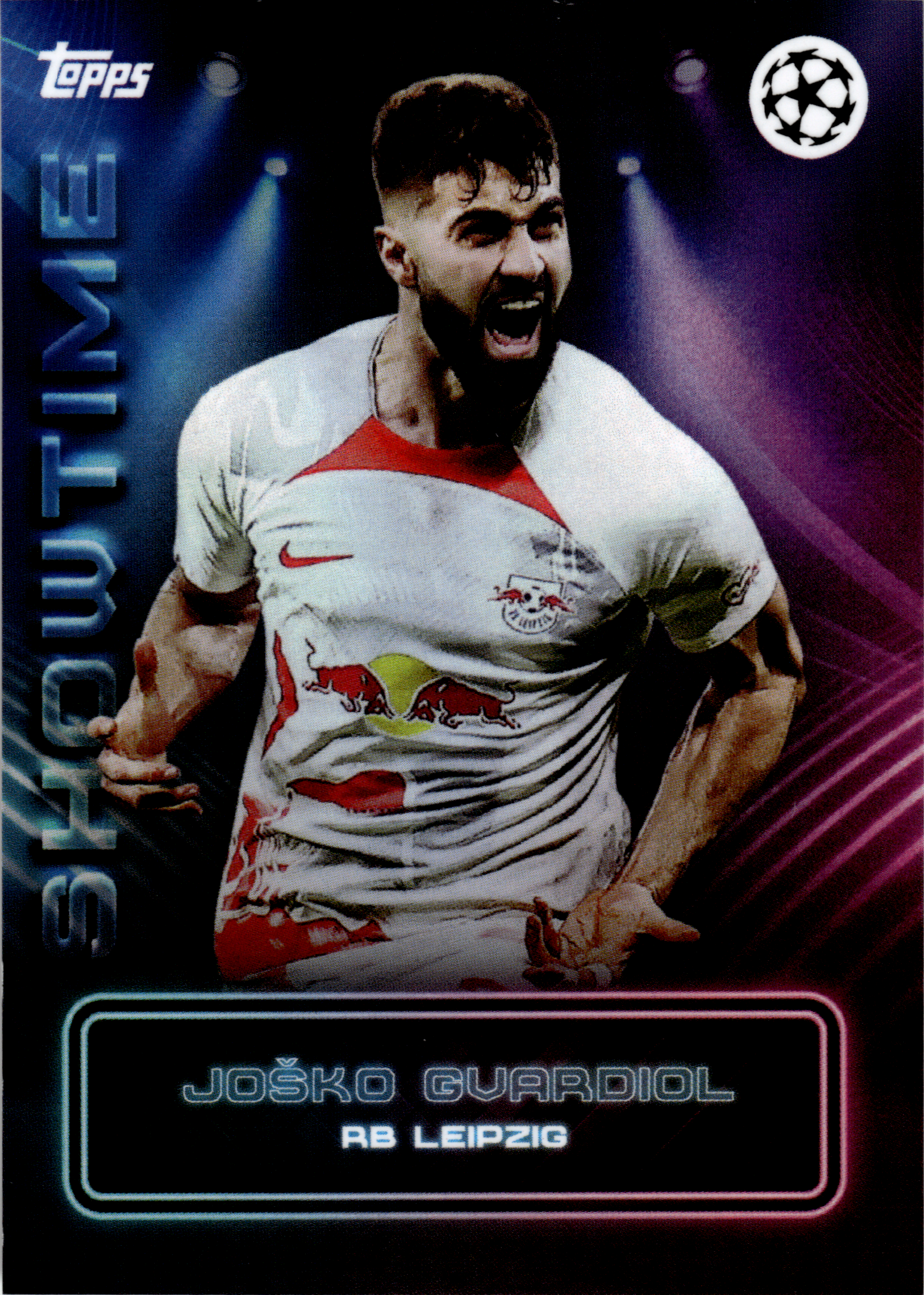 Joško Gvardiol - Topps UEFA Club Competitions Showtime 2023-24 (Art.-Nr. SG102951)