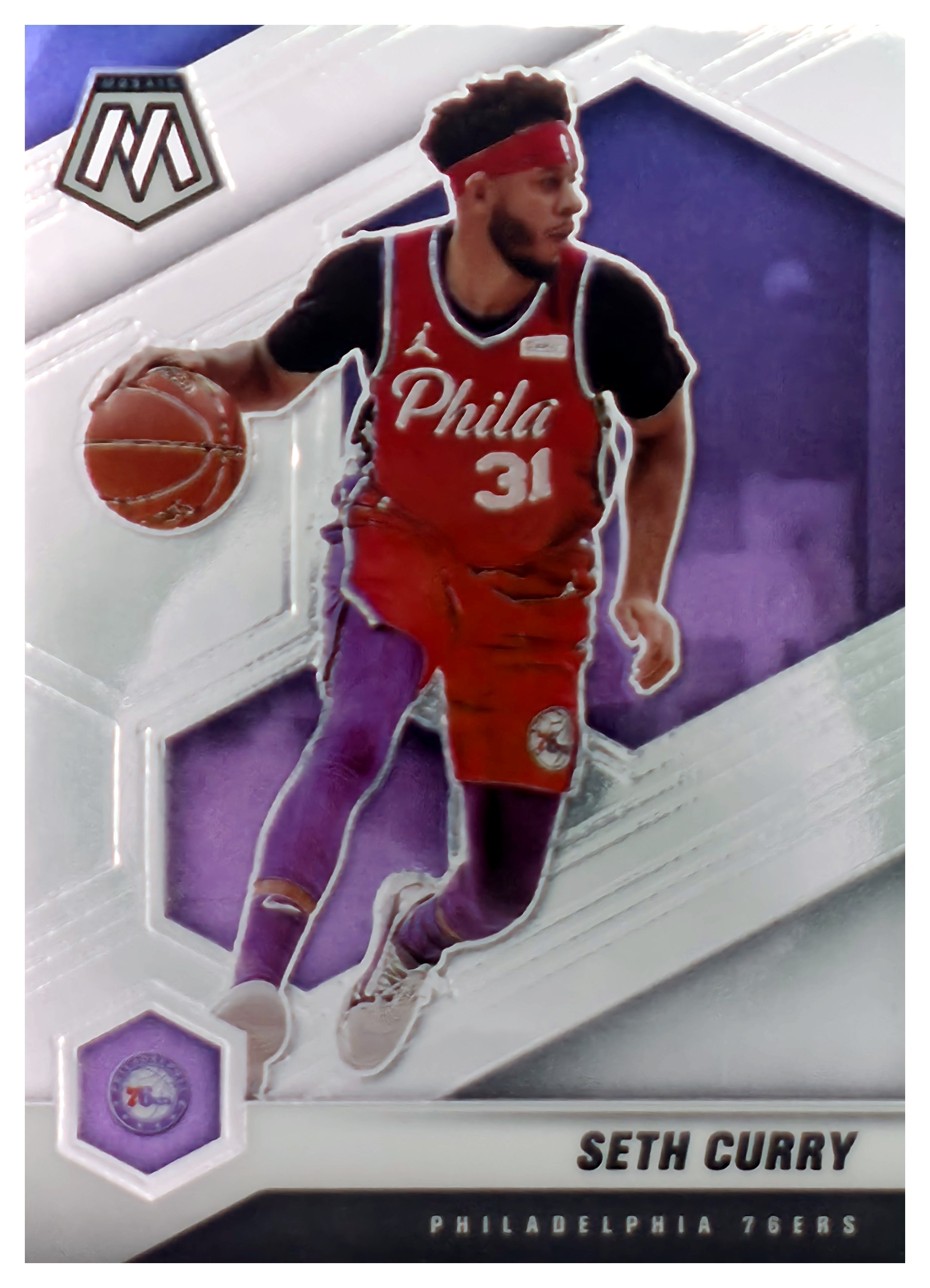 Seth Curry - Panini Mosaic Base Set 2020-21, Nr. 97 (Art.-Nr. SG106787)