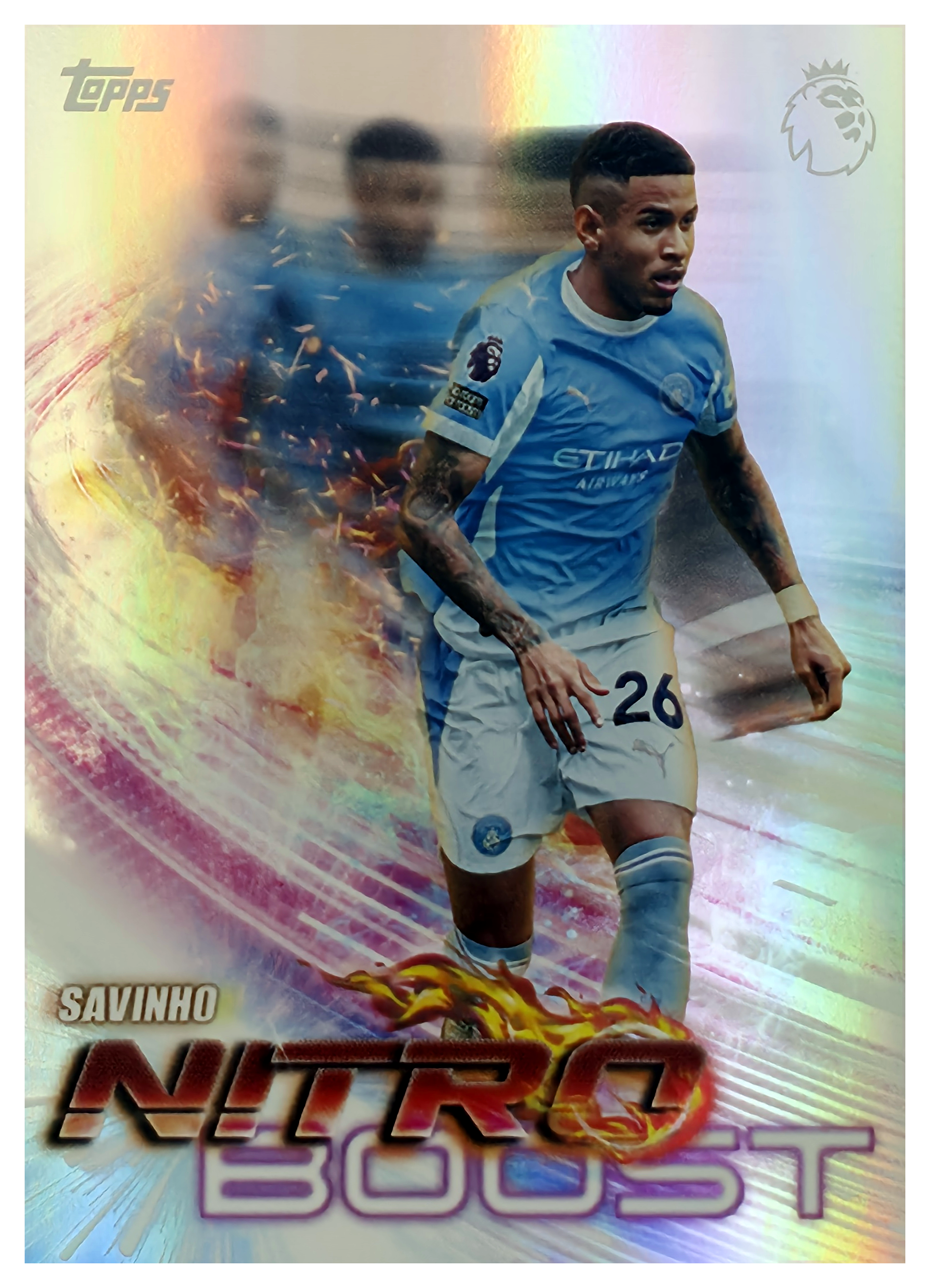 Savinho - Topps Flagship Premier League Nitro Boost 2026-27, Nr. NB 15 – Insert (Art.-Nr. SG105121)