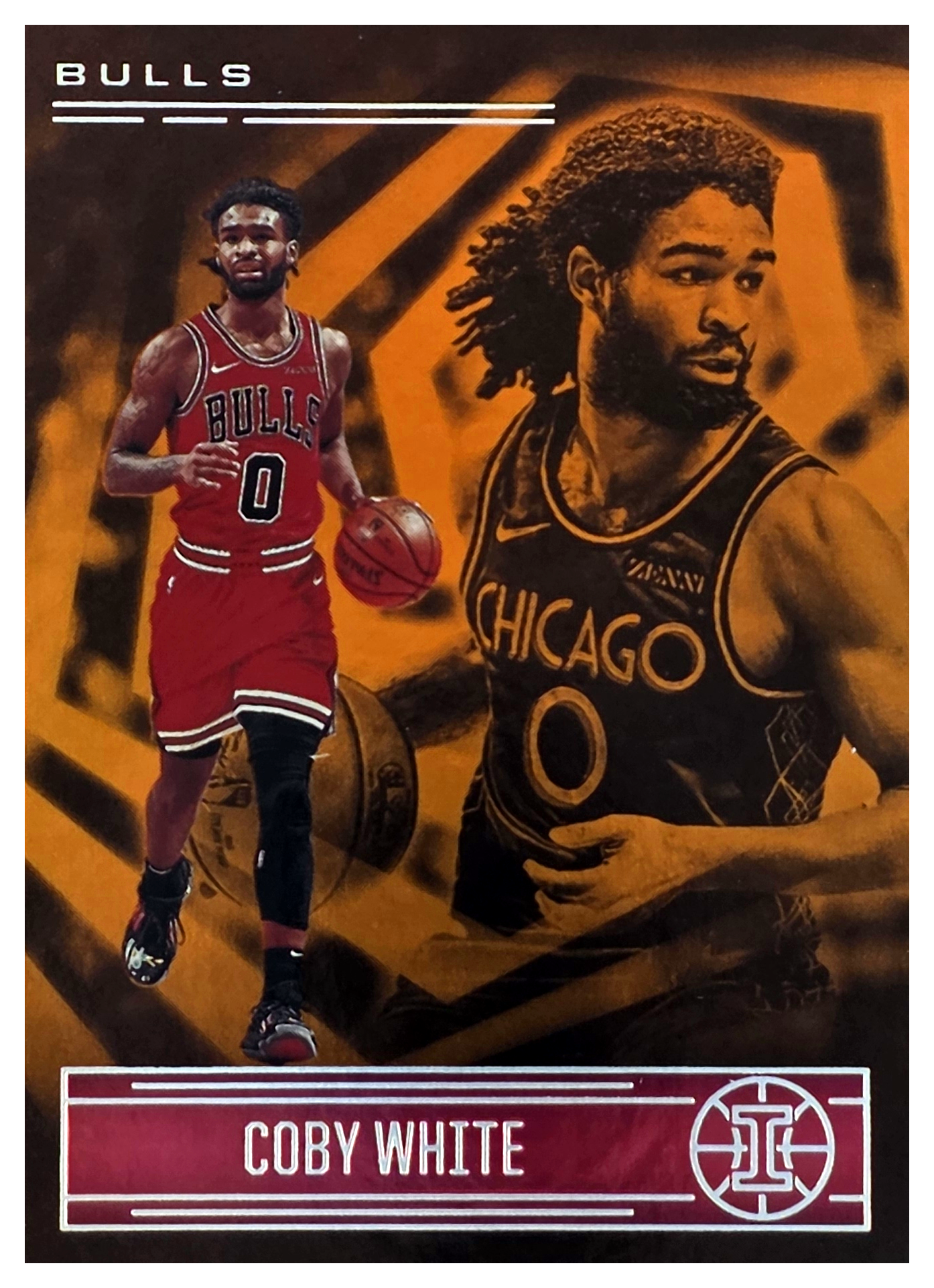 Coby White - Panini Illusions Base Set 2020-21, Nr. 86 – Trophy Collection Orange (Art.-Nr. SG104516)