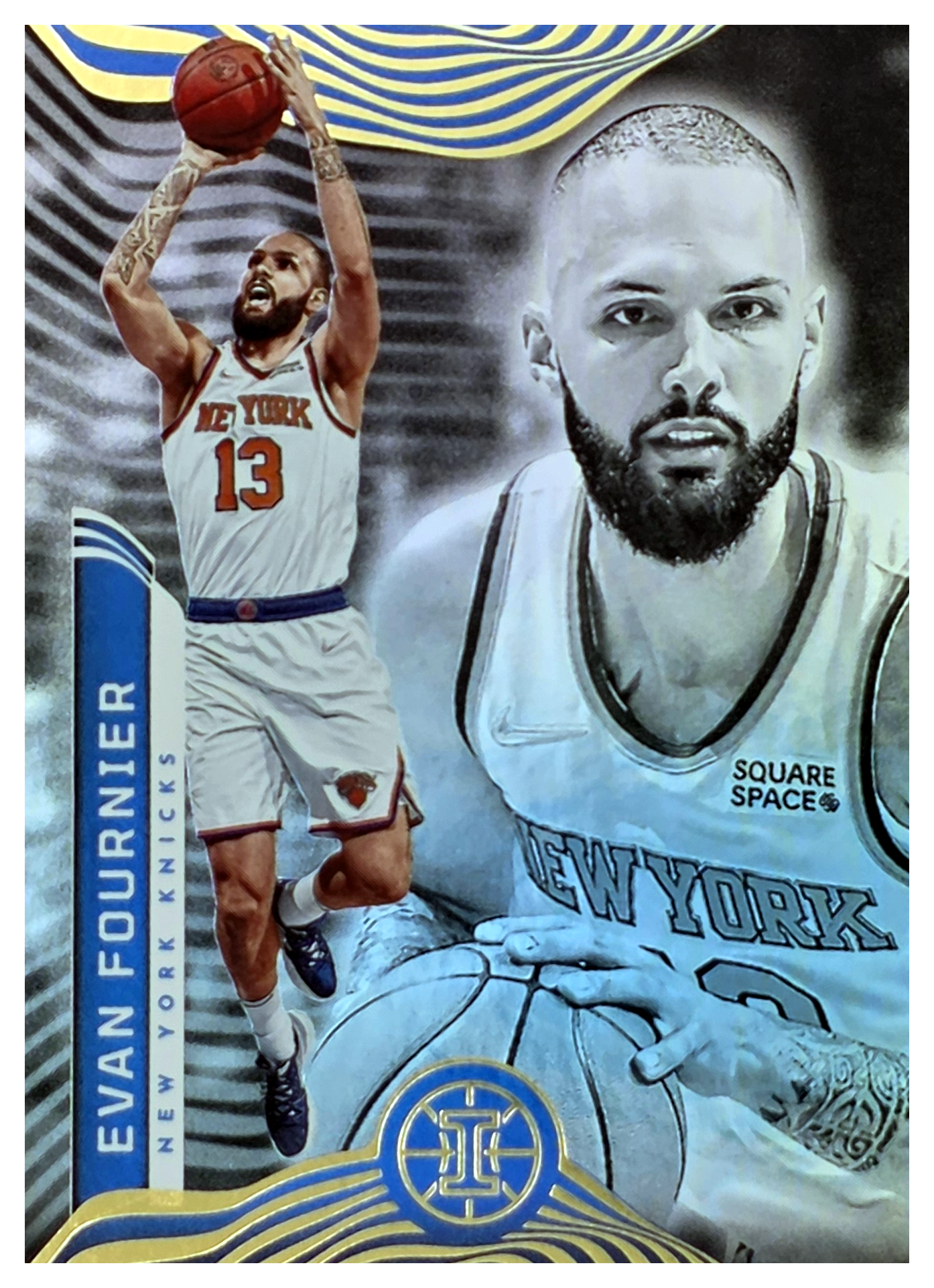Evan Fournier - Panini Illusions Base Set 2021-22, Nr. 11 (Art.-Nr. SG104215)
