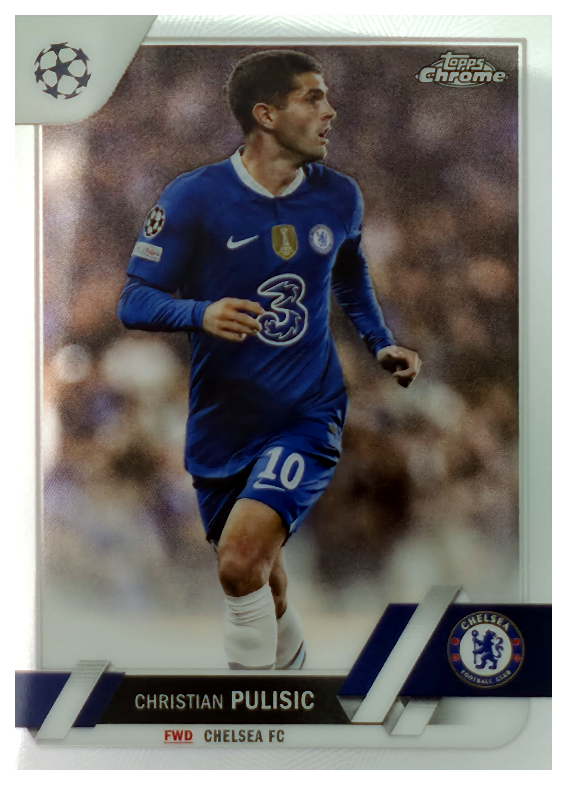 Christian Pulisic - Topps Chrome UEFA Club Competitions Base Set 2022-23, Nr. 144 (Art.-Nr. SG105846)