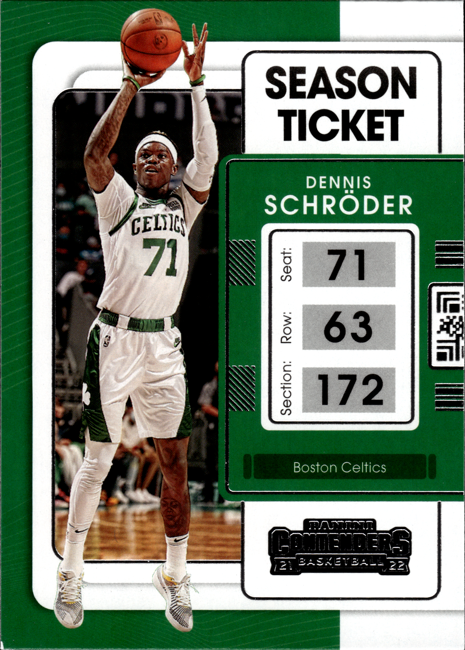 Dennis Schröder - Panini Contenders Season Ticket 2021-22, Nr. 54 (Art.-Nr. SG103709)