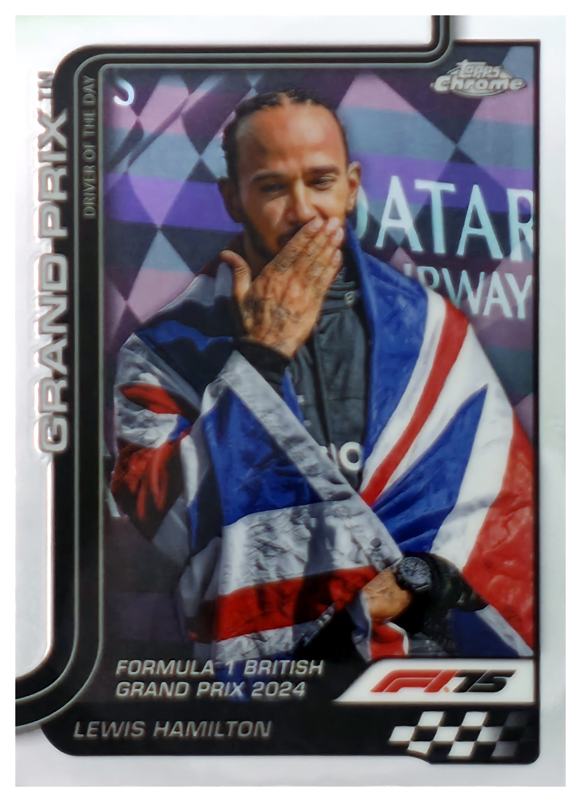 Lewis Hamilton - Topps Chrome Formula 1 Grand Prix Driver of the Day 2025, Nr. 133 (Art.-Nr. SG108983)