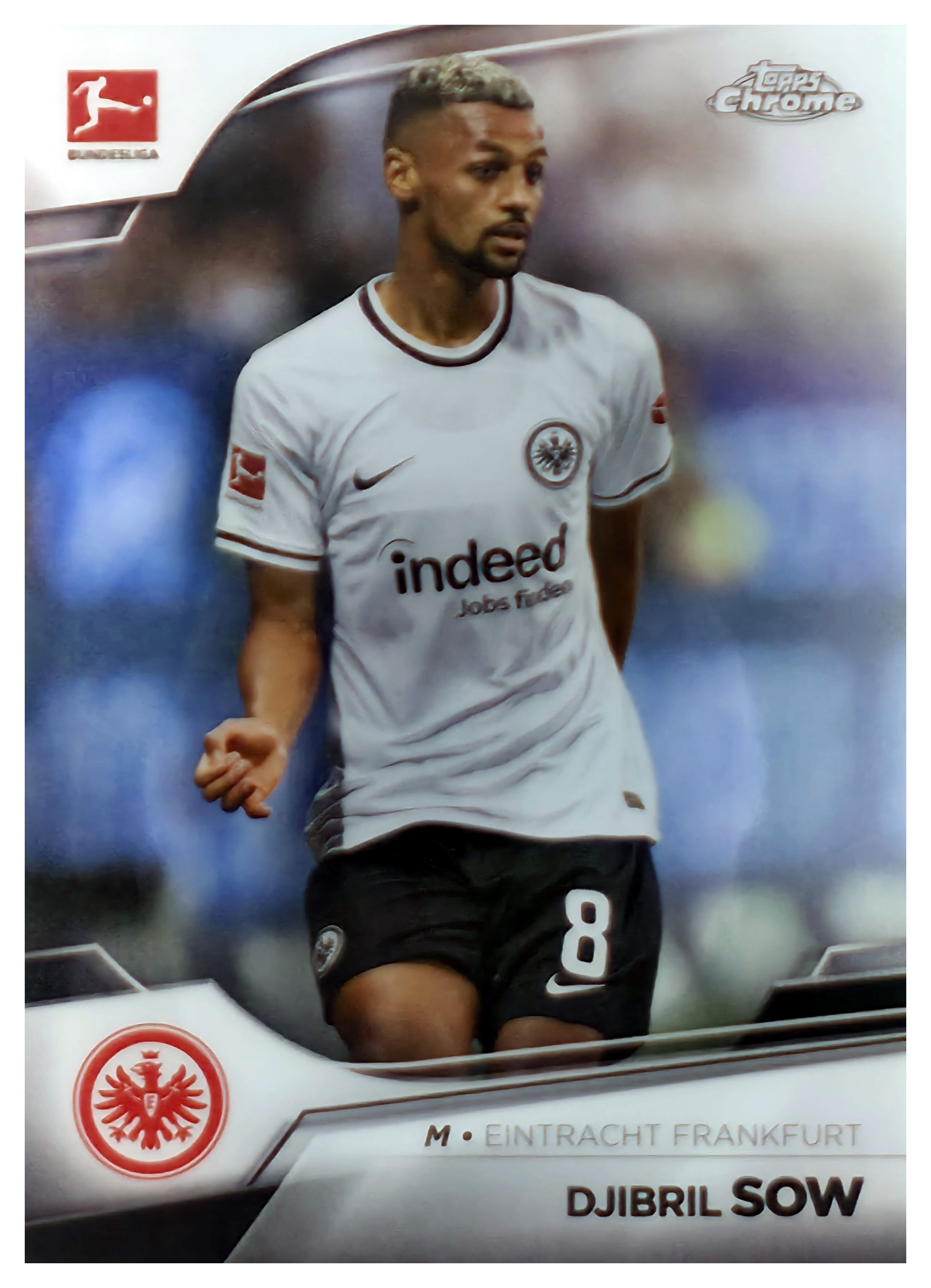 Djibril Sow - Topps Chrome Bundesliga Base Set 2022-23, Nr. 35 (Art.-Nr. SG108070)
