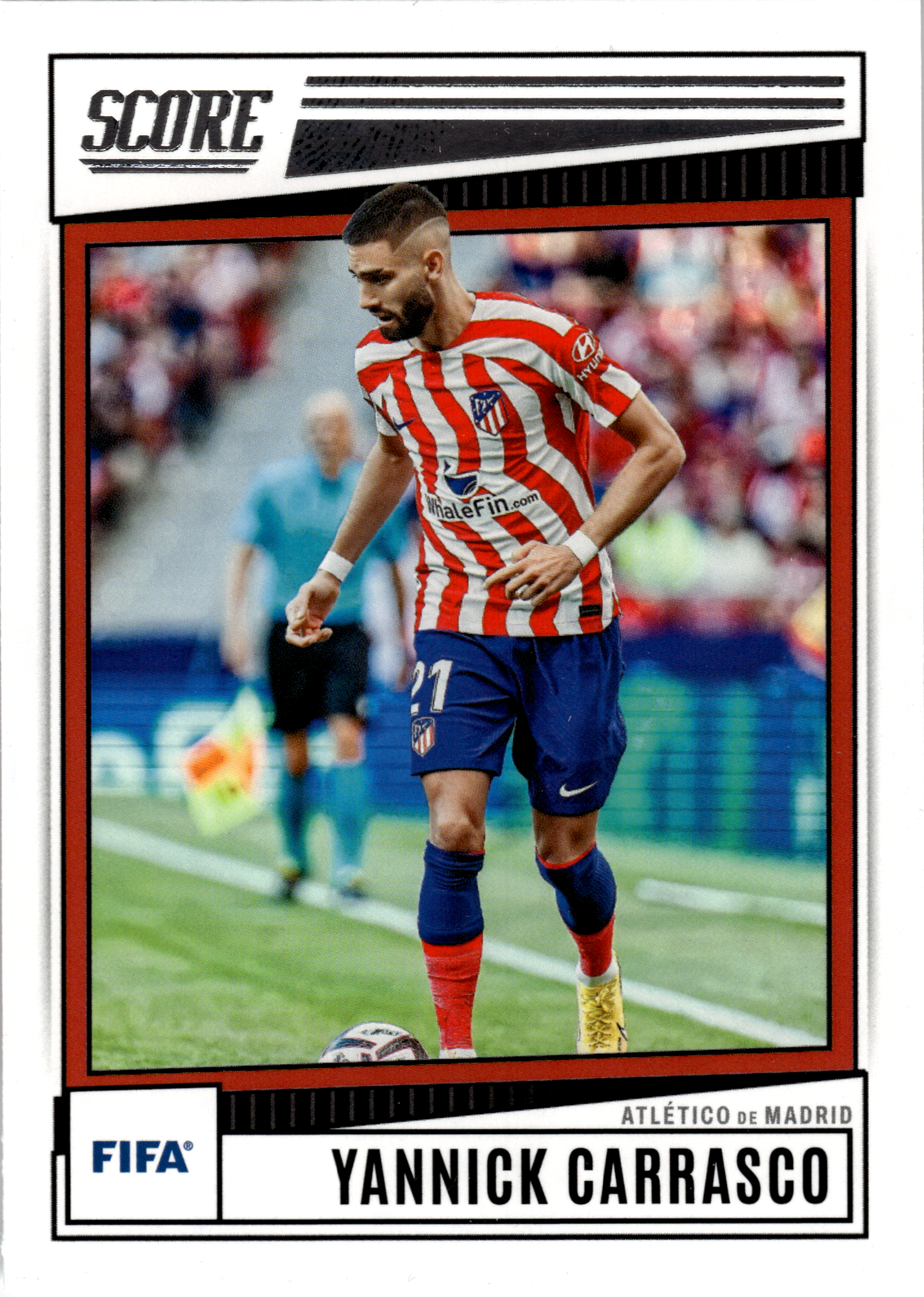 Yannick Carrasco - Panini Score FIFA Base Set 2022-23, Nr. 27 (Art.-Nr. SG102707)