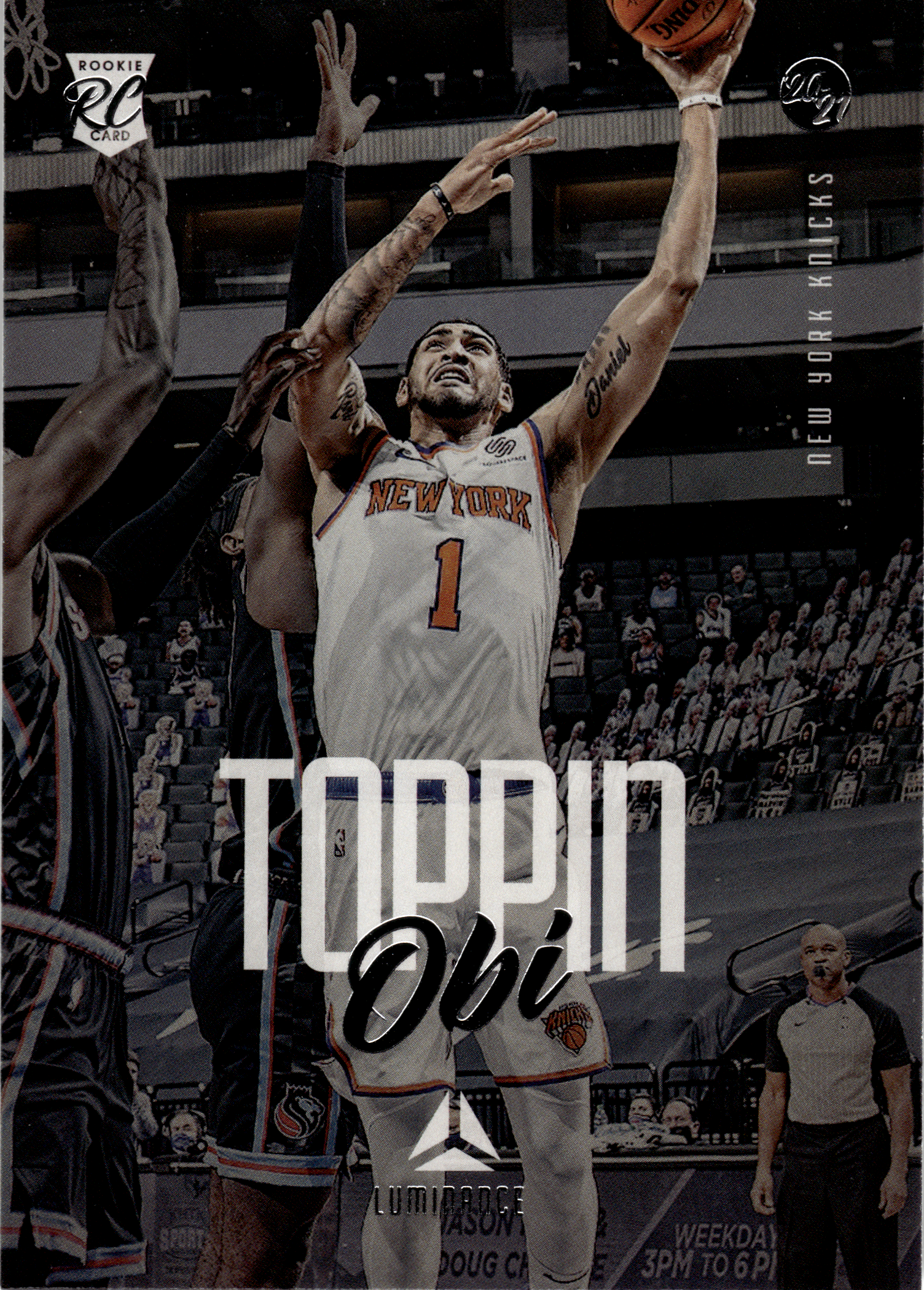 Obi Toppin - Panini Chronicles Luminance 2020-21, Nr. 159 (Art.-Nr. SG103877)