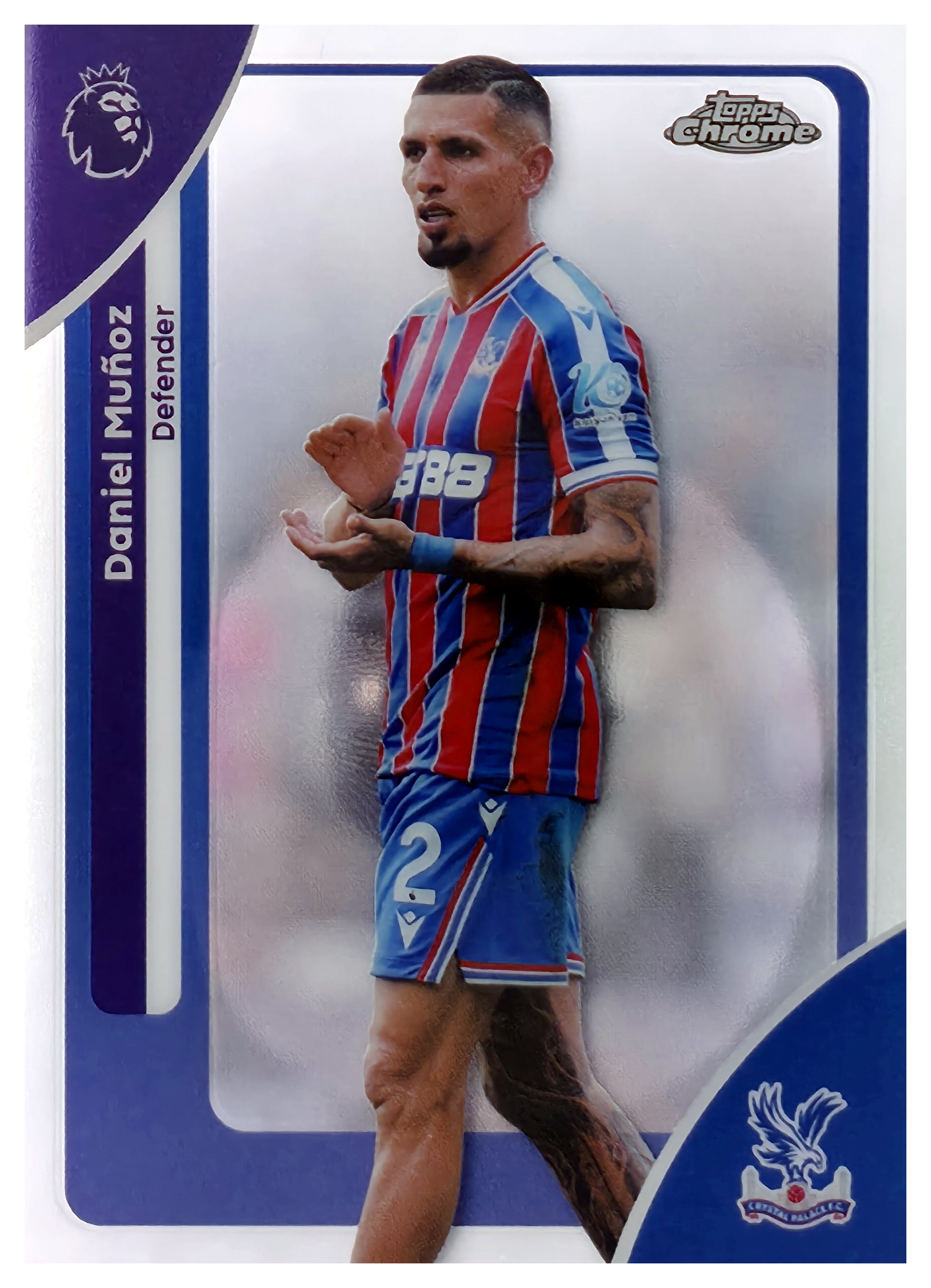 Daniel Muñoz - Topps Chrome Premier League Base Set 2025-26, Nr. 80 (Art.-Nr. SG107705)