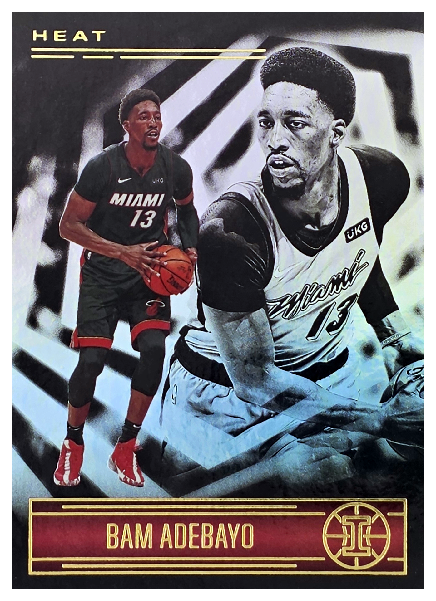 Bam Adebayo - Panini Illusions Base Set 2020-21, Nr. 49 (Art.-Nr. SG104308)