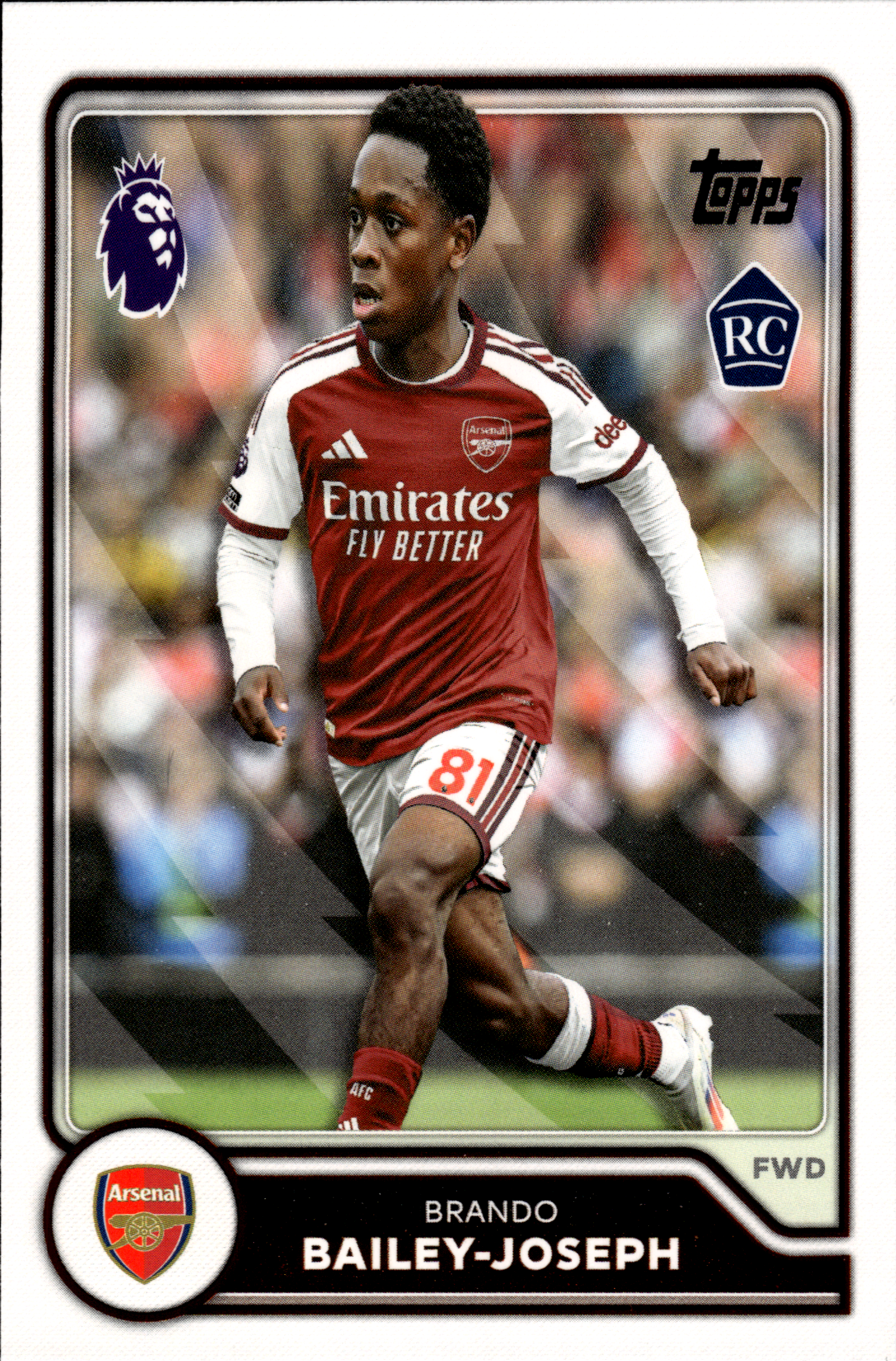 Brando Bailey-Joseph - Topps Flagship Premier League Base Set 2026-27, Nr. 34 – Rookie Card (Art.-Nr. SG104634)