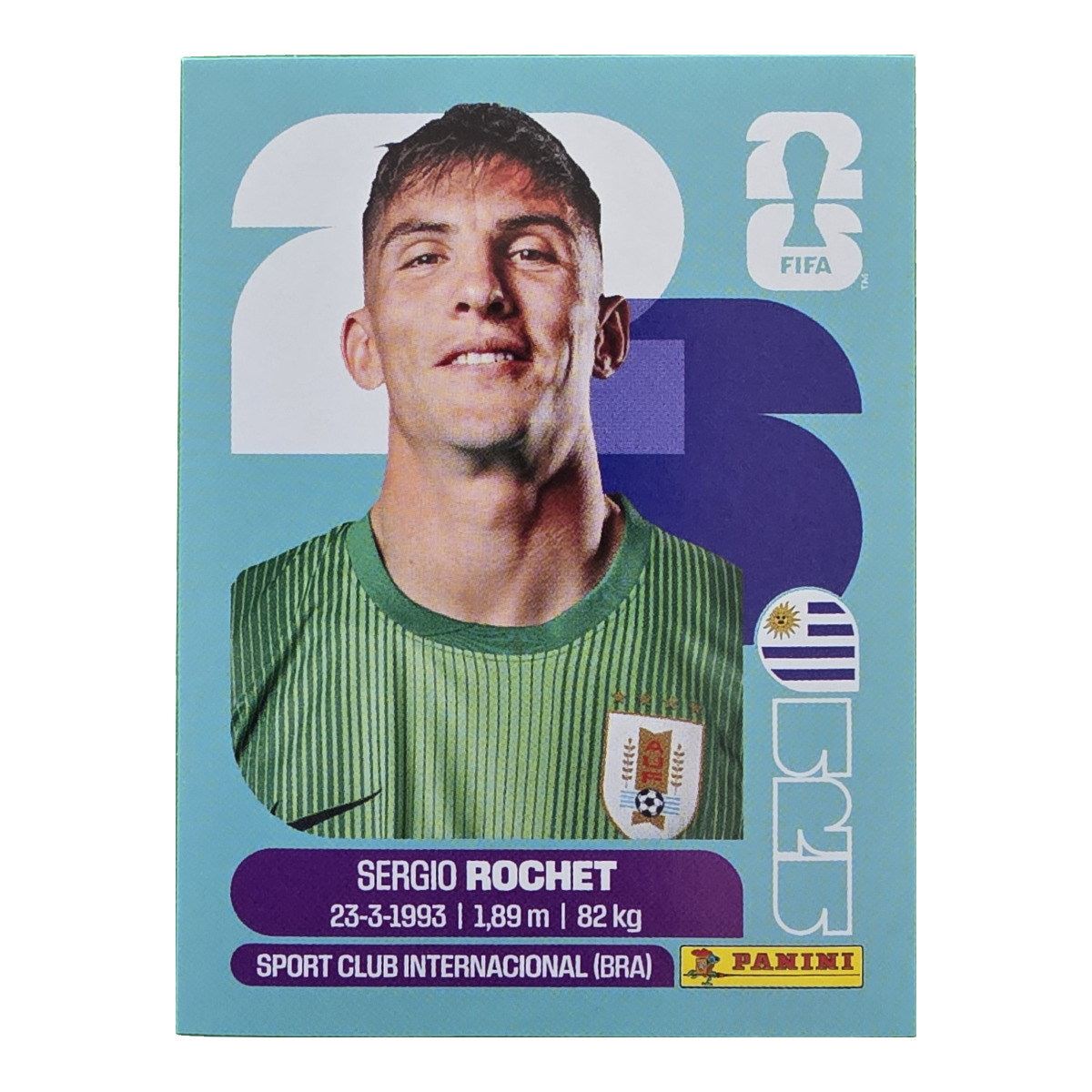 Sergio Rochet - Uruguay, FIFA WM 2026, Nr. URU2