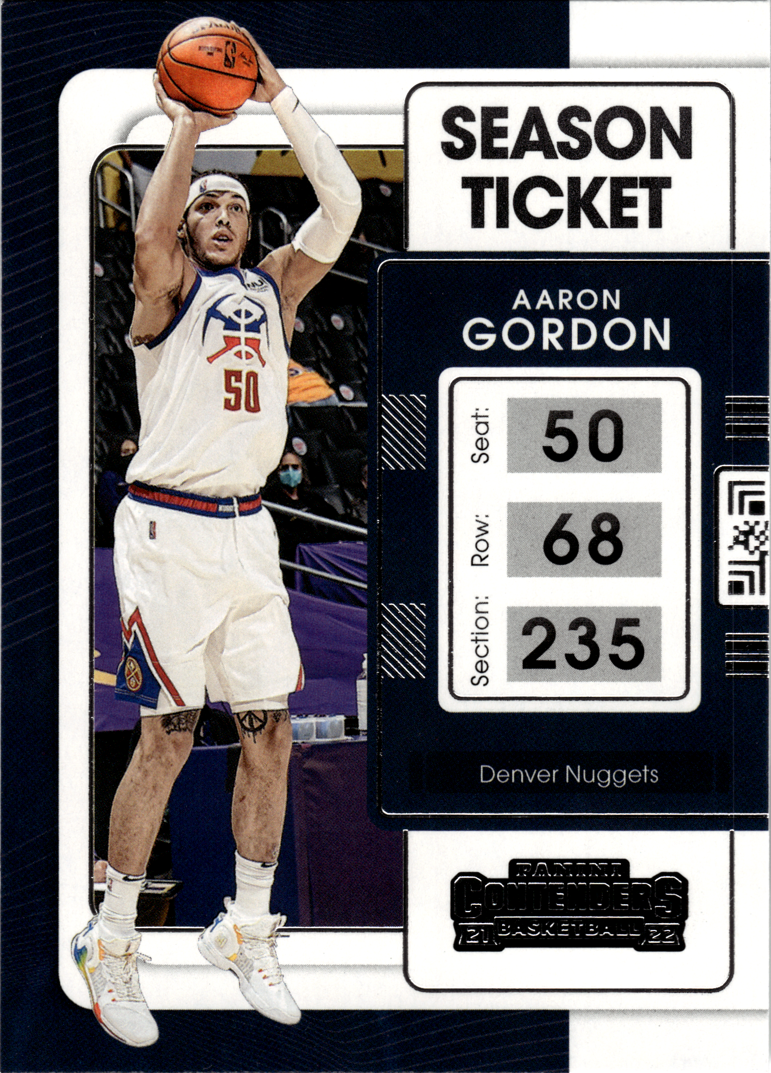 Aaron Gordon - Panini Contenders Season Ticket 2021-22, Nr. 58 (Art.-Nr. SG103554)