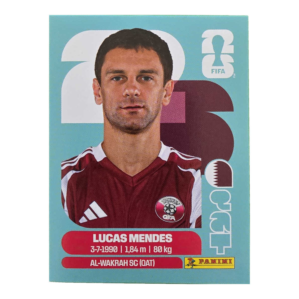 Lucas Mendes - Katar, FIFA WM 2026, Nr. QAT4