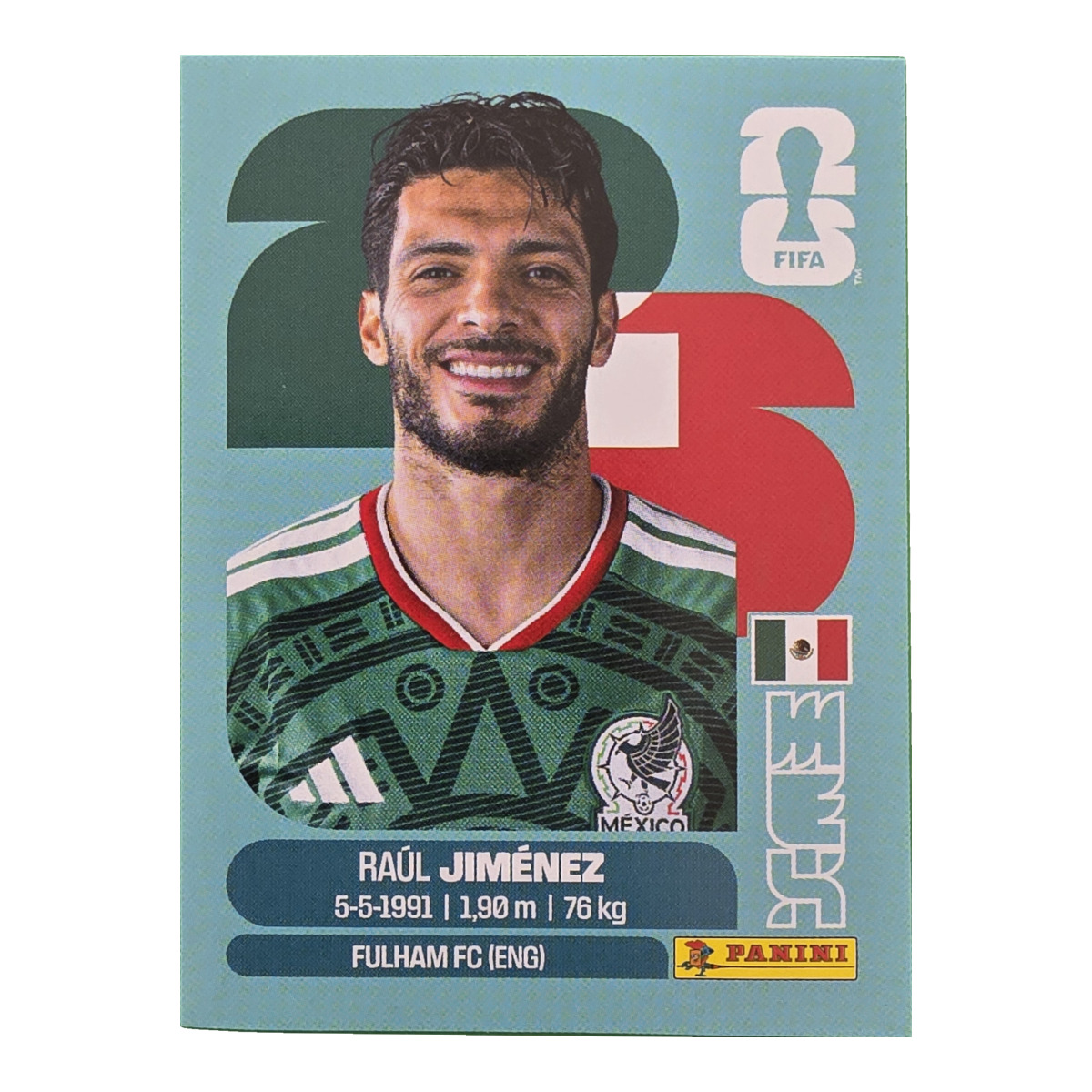 Raúl Jiménez - Mexiko, FIFA WM 2026, Nr. MEX17