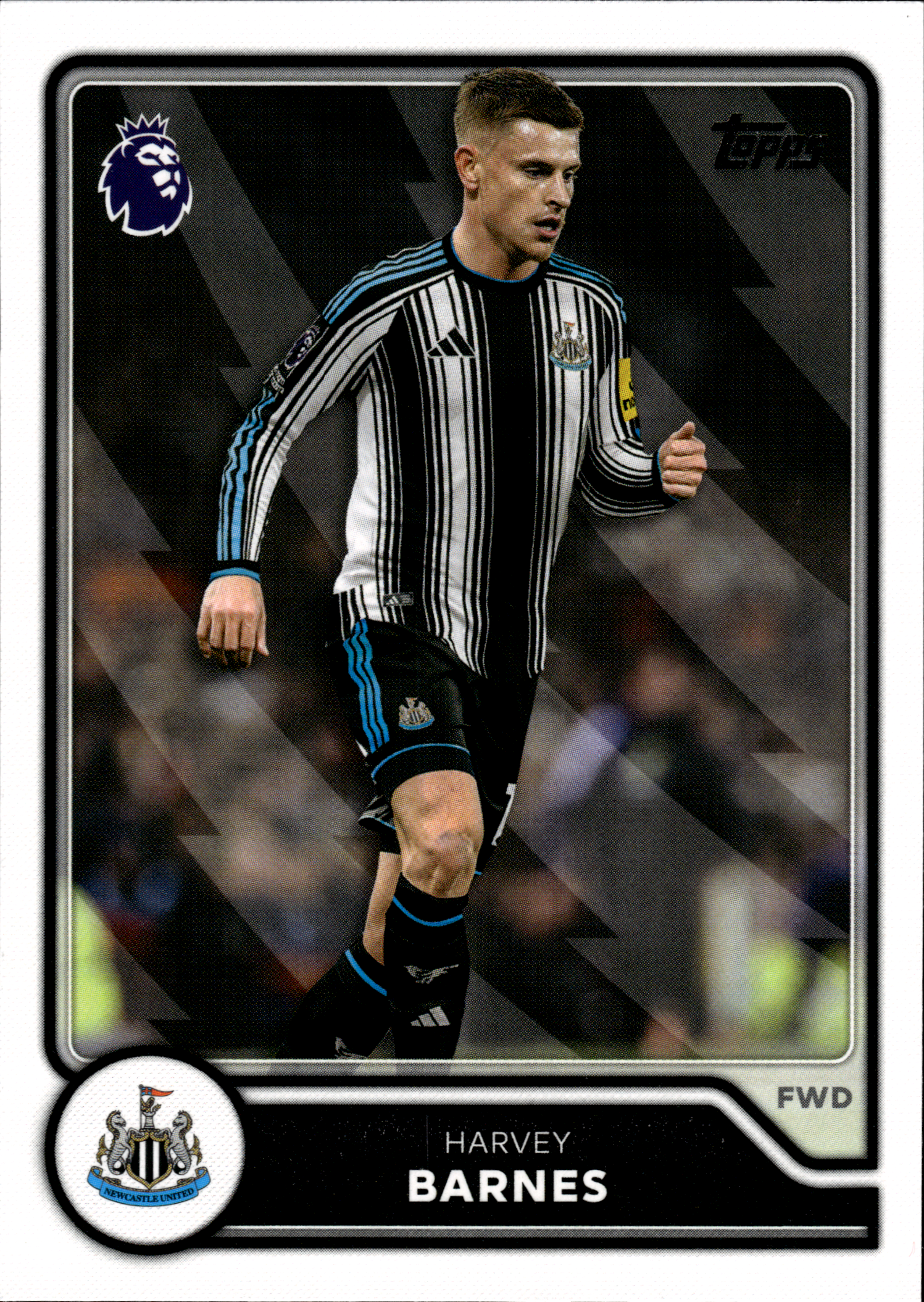 Harvey Barnes - Topps Flagship Premier League Base Set 2026-27, Nr. 213 (Art.-Nr. SG104960)