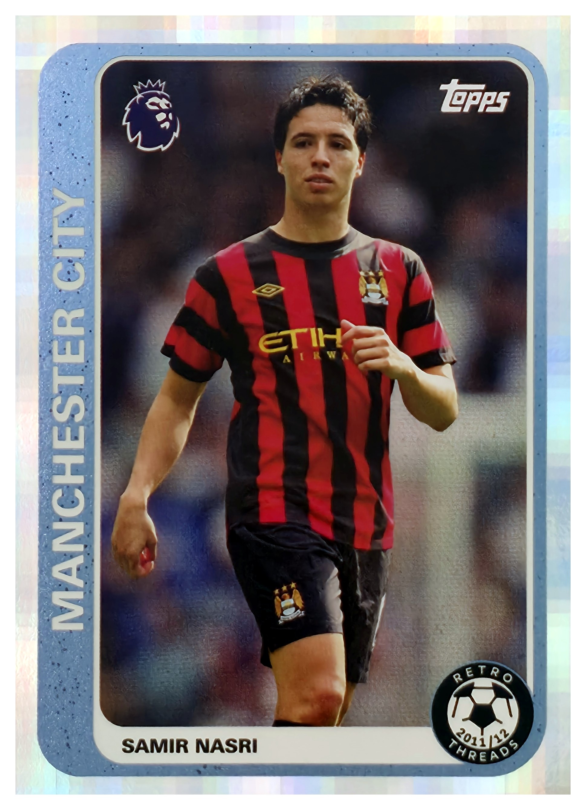 Samir Nasri - Topps Flagship Premier League Retro Threads 2026-27, Nr. RT 17 – Insert