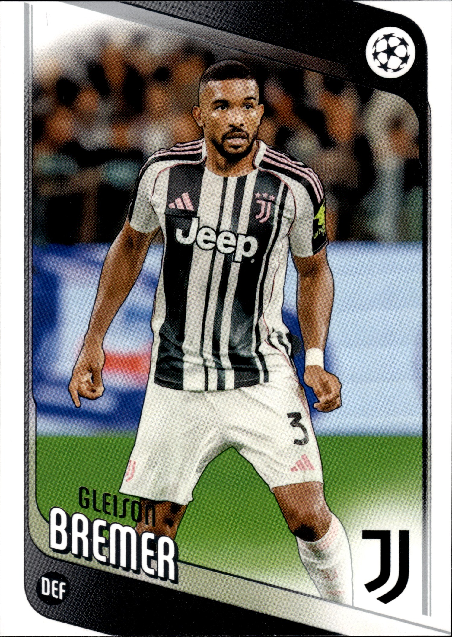Gleison Bremer - Topps UEFA Club Competitions Base Set 2025-26, Nr. 152 (Art.-Nr. SG109252)