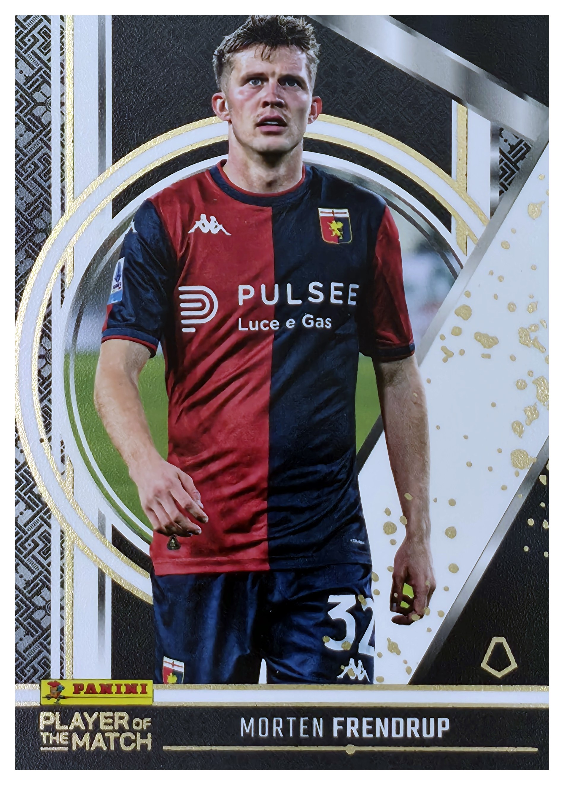 Morten Frendrup - Panini Player of the Match Base Set 2024-25, Nr. 34 (Art.-Nr. SG110826)