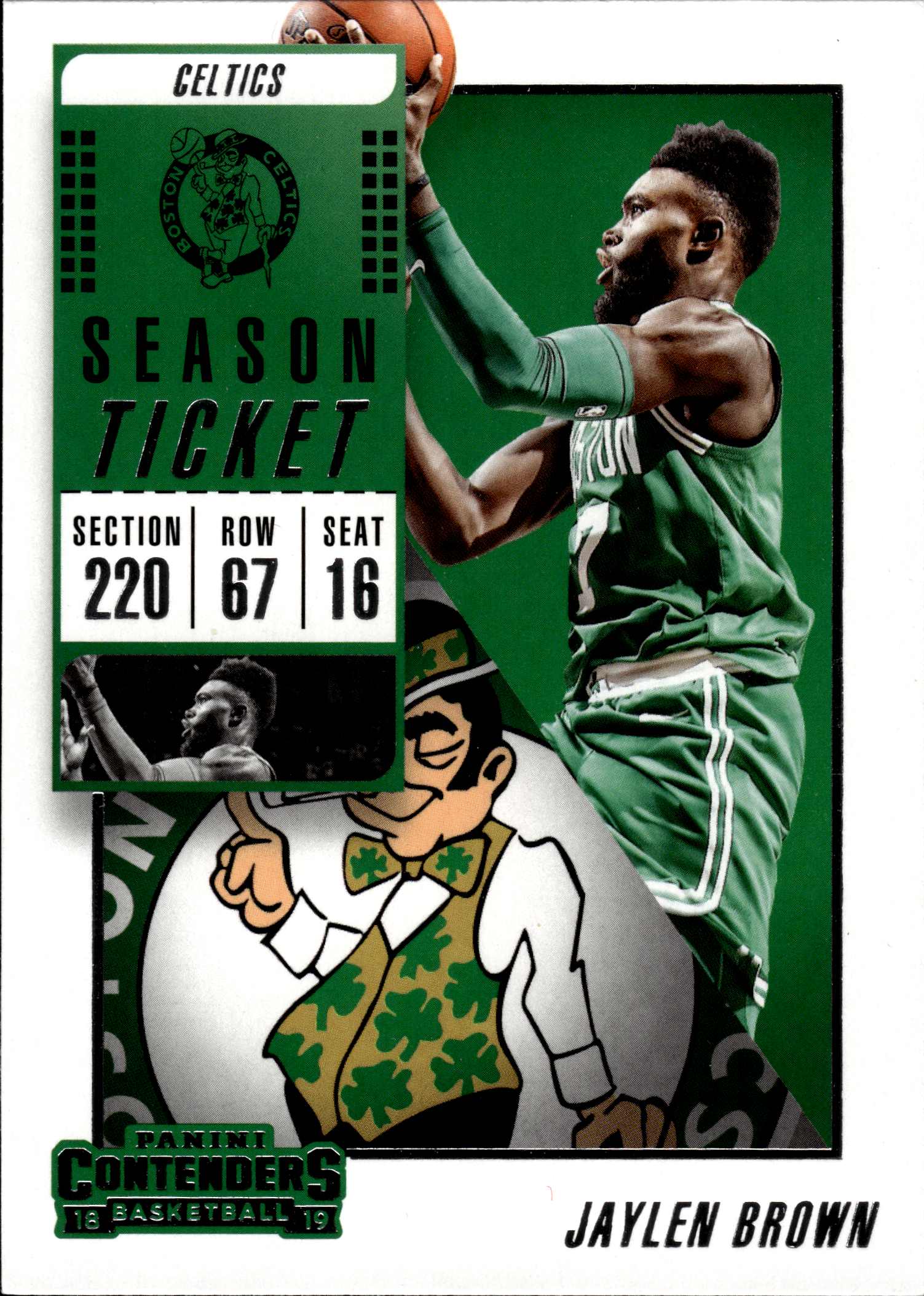 Jaylen Brown - Panini Contenders Season Ticket 2018-19, Nr. 42 (Art.-Nr. SG103785)