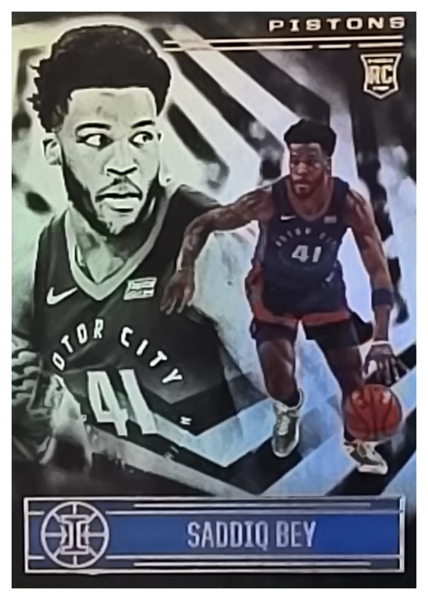 Saddiq Bey - Panini Illusions Base Set 2020-21, Nr. 159 – Rookie Card (Art.-Nr. SG104477)
