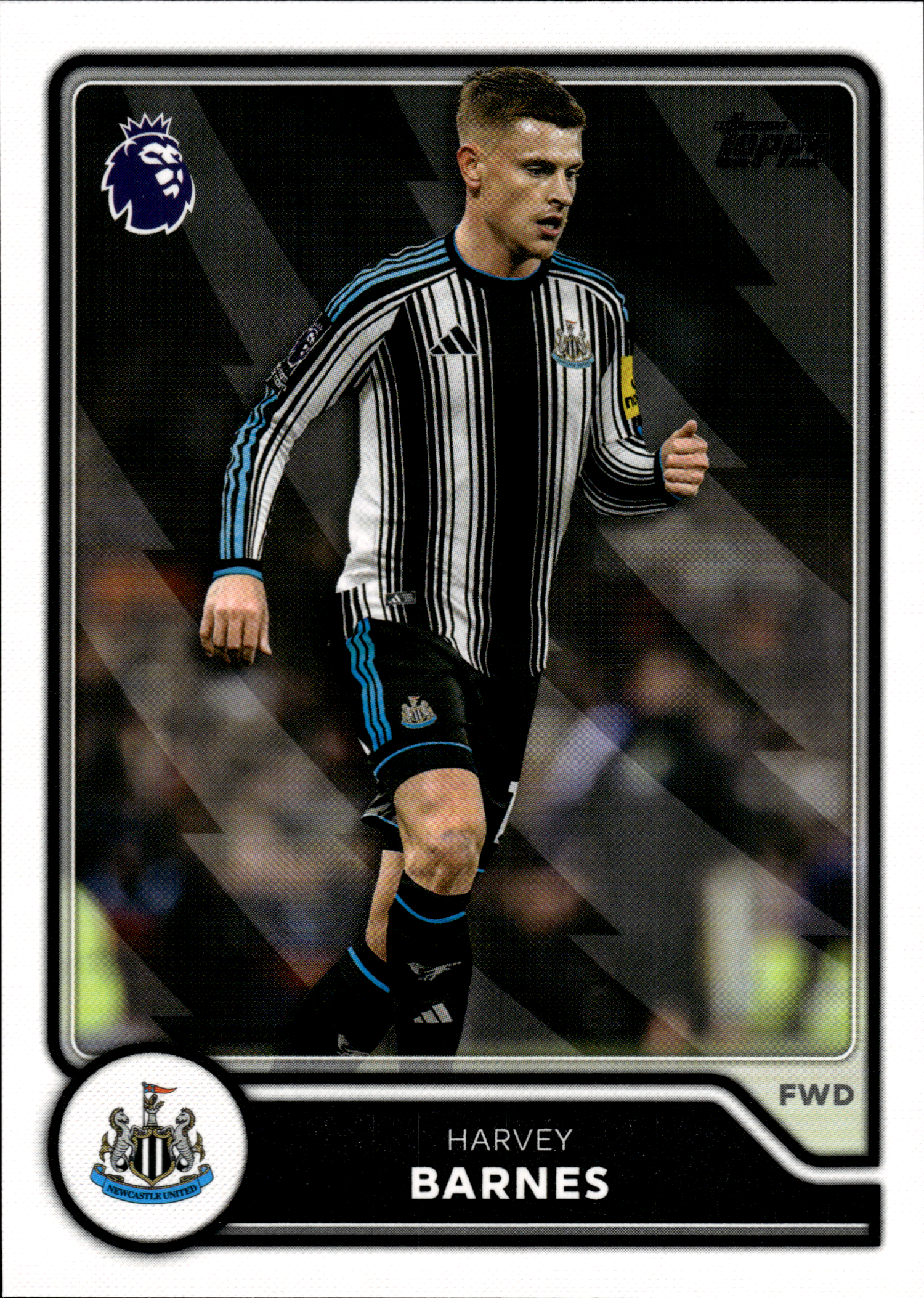 Harvey Barnes - Topps Flagship Premier League Base Set 2026-27, Nr. 213 (Art.-Nr. SG104989)