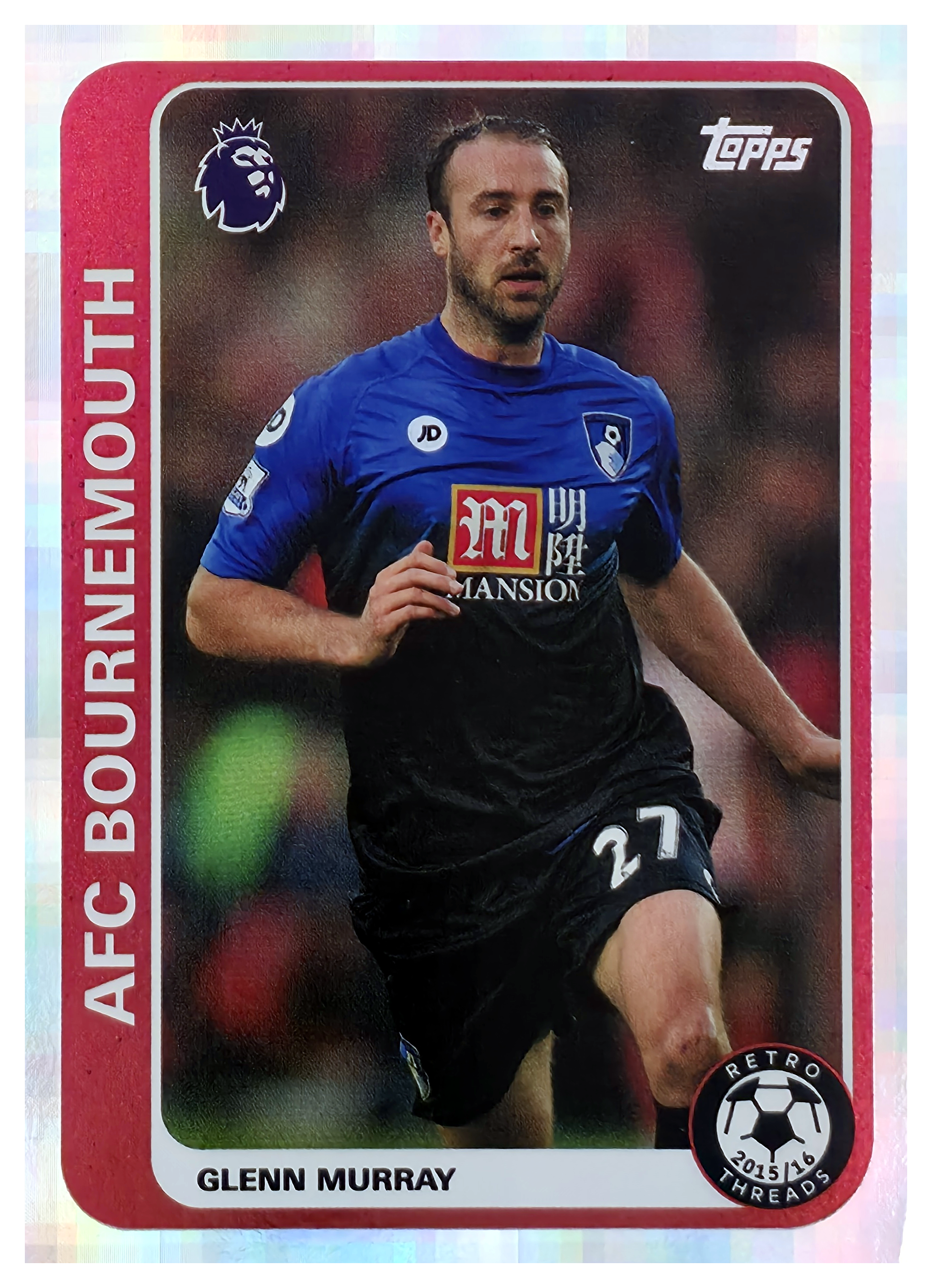 Glenn Murray - Topps Flagship Premier League Retro Threads 2026-27, Nr. RT 4 – Insert (Art.-Nr. SG104833)