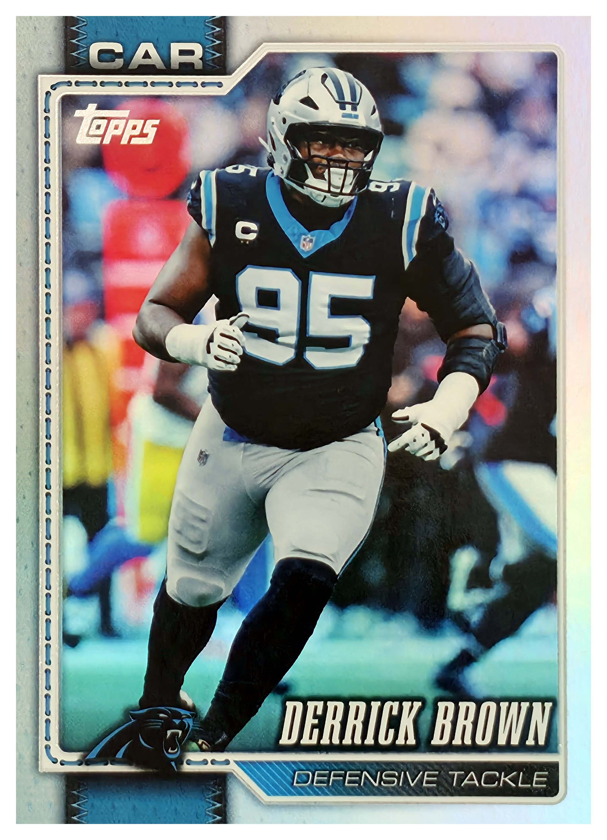 Derrick Brown - Topps Base Set 2025, Nr. 227 (Art.-Nr. SG111111)