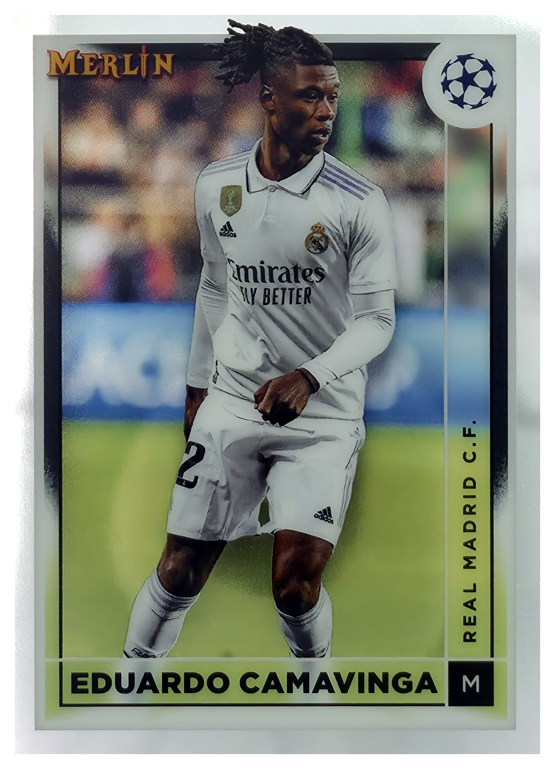 Eduardo Camavinga - Topps Merlin Chrome UEFA Club Competitions Base Set 2022-23, Nr. 121 (Art.-Nr. SG105896)