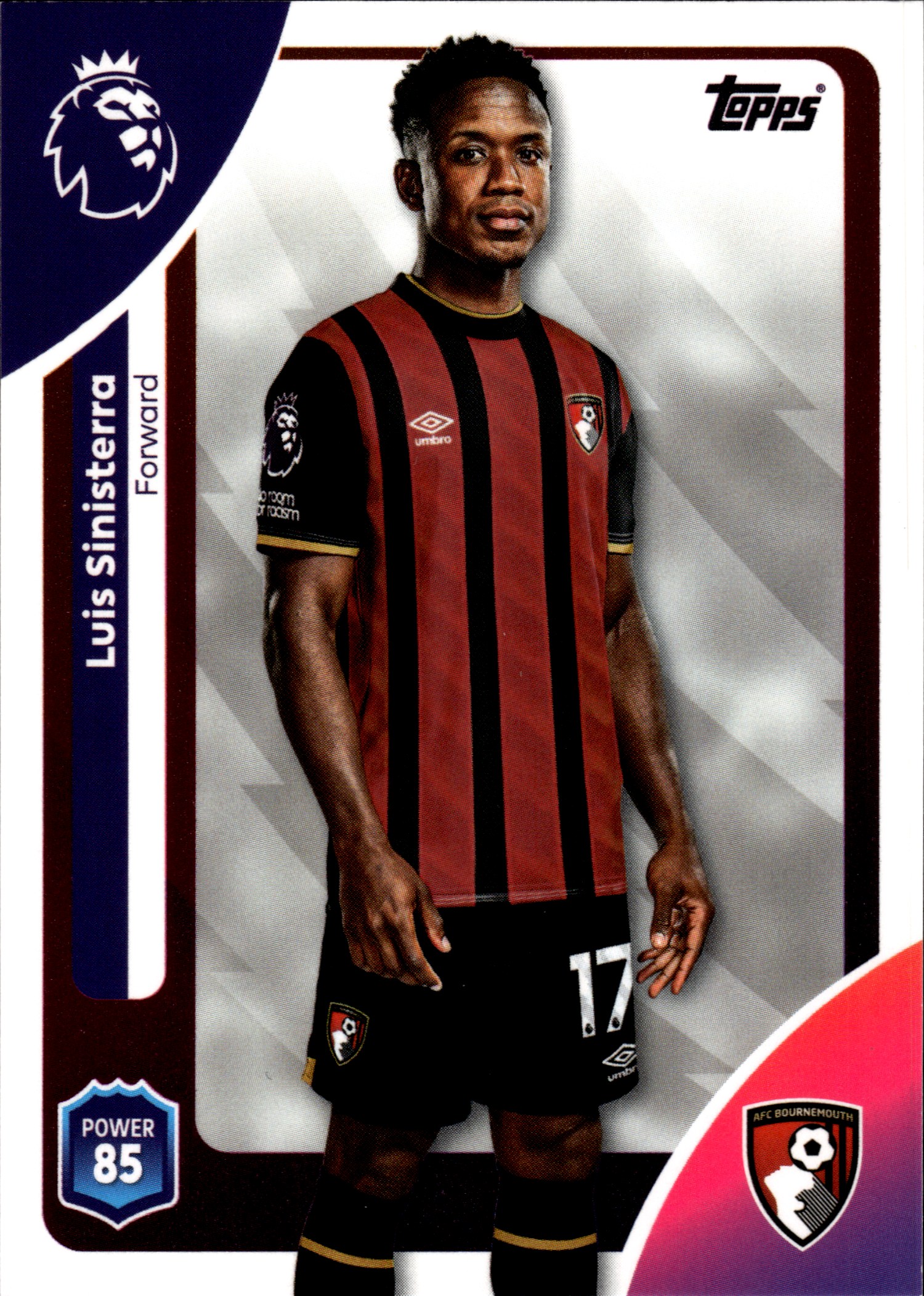 Luis Sinisterra - Topps Match Attax Premier League Base Set 2025-26, Nr. 46 (Art.-Nr. SG109902)