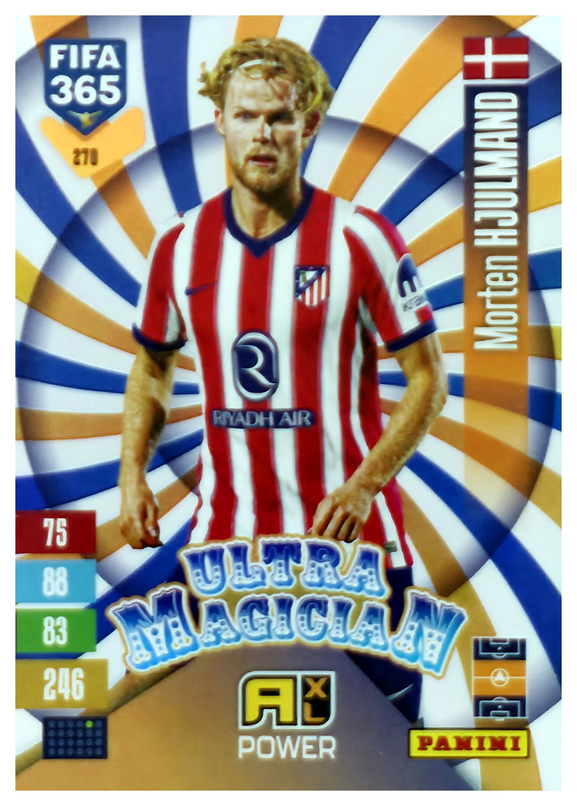 Morten Hjulmand - Panini Adrenalyn XL FIFA 365 Ultra Magician 2026-27, Nr. 278 – Insert (Art.-Nr. SG110646)
