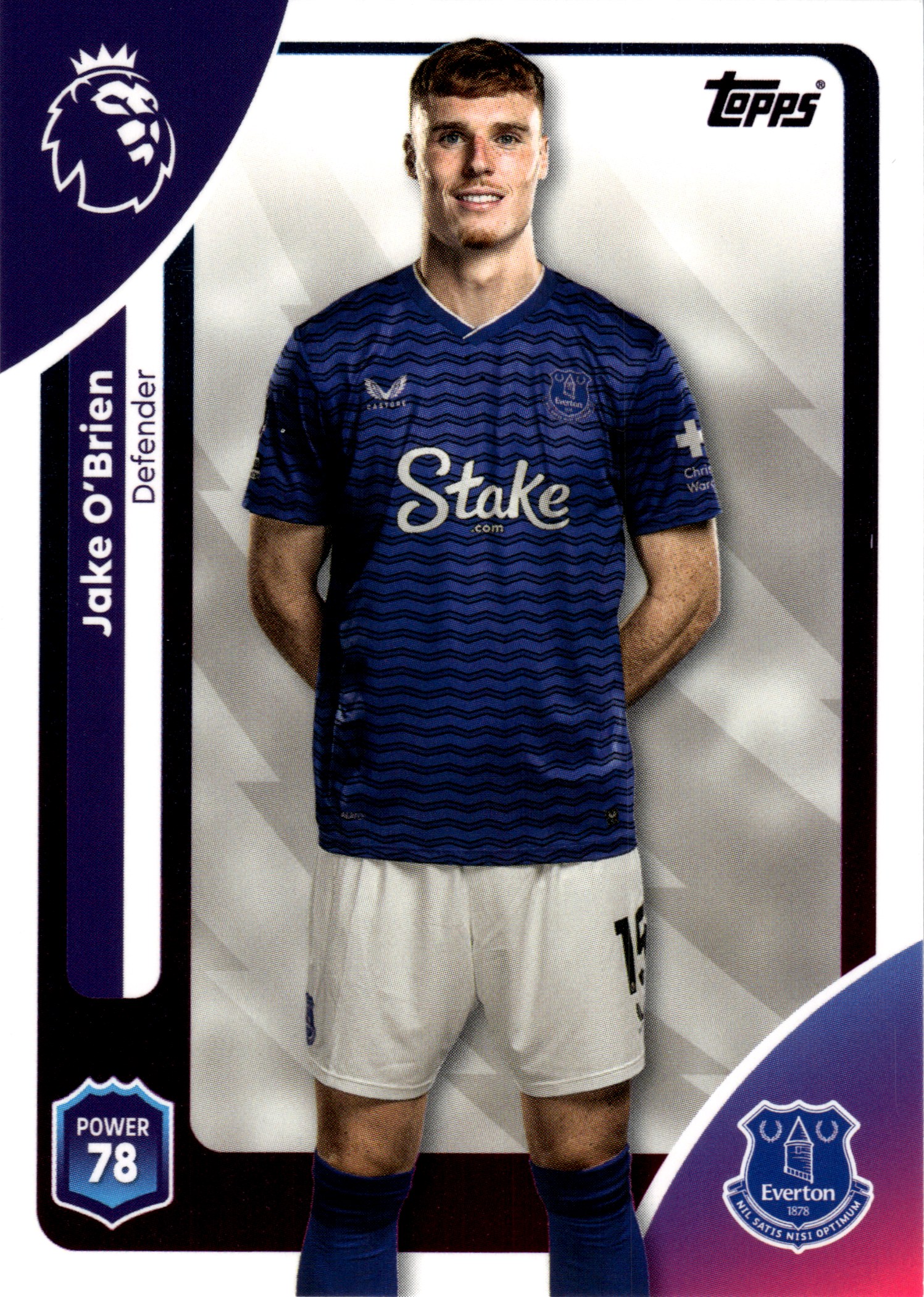 Jake O'Brien - Topps Match Attax Premier League Base Set 2025-26, Nr. 132 (Art.-Nr. SG107910)