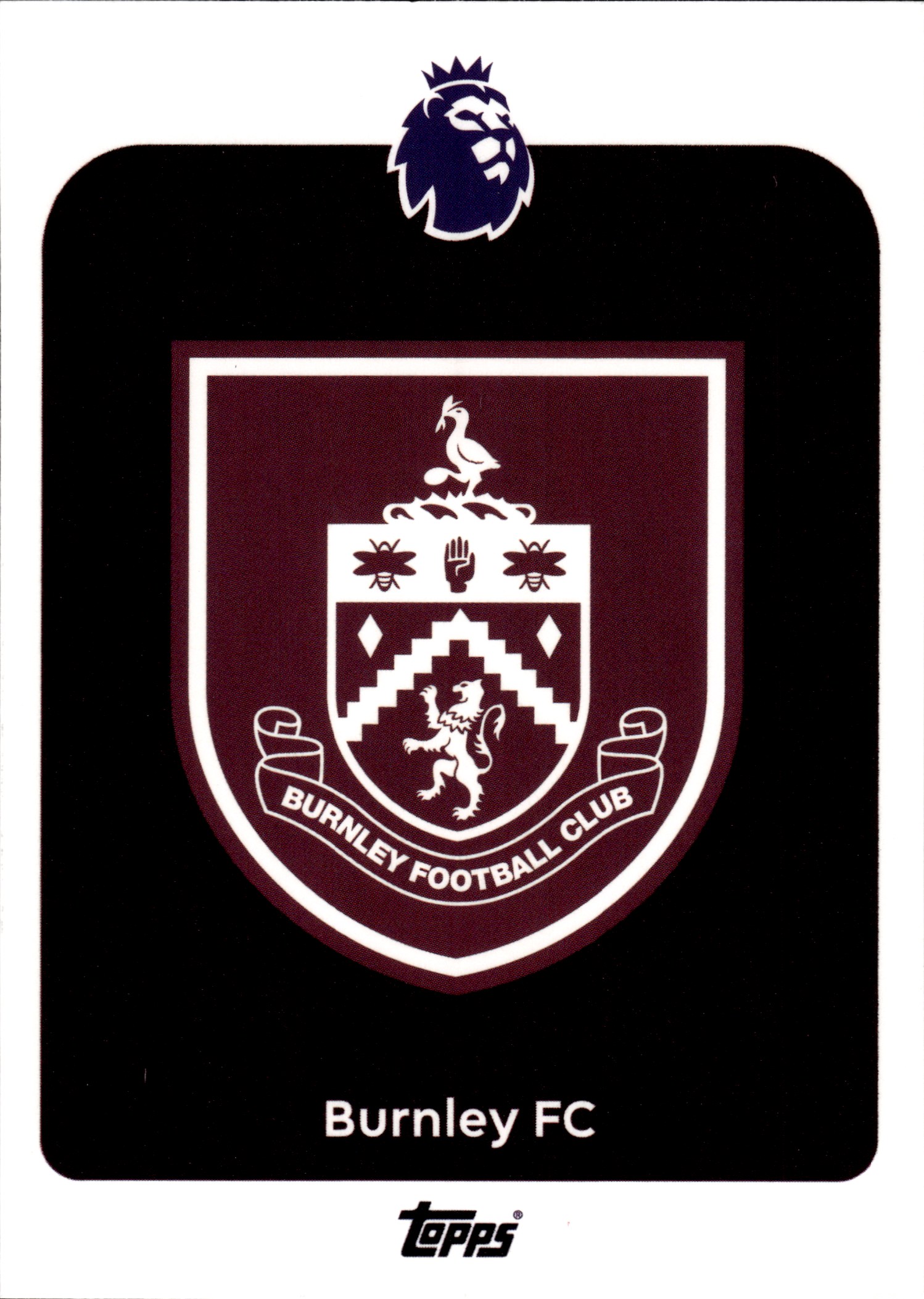 Burnley FC - Topps Match Attax Premier League Club Badge 2025-26, Nr. 307 (Art.-Nr. SG109919)