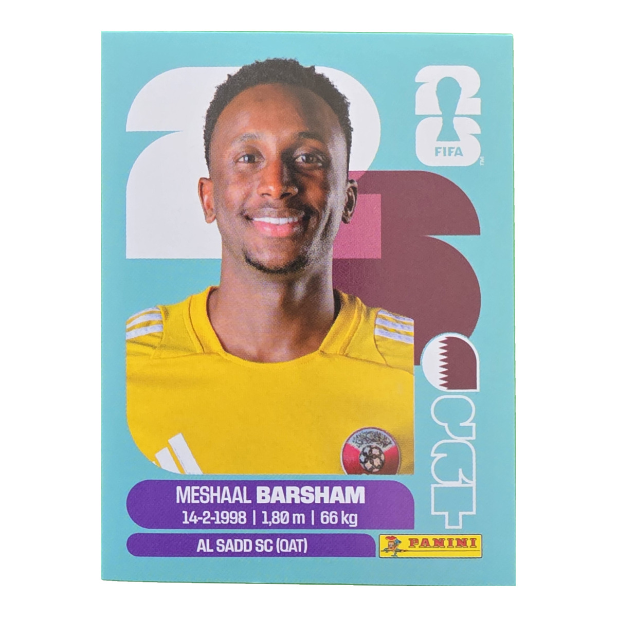 Meshaal Barsham - Katar, FIFA WM 2026, Nr. QAT2