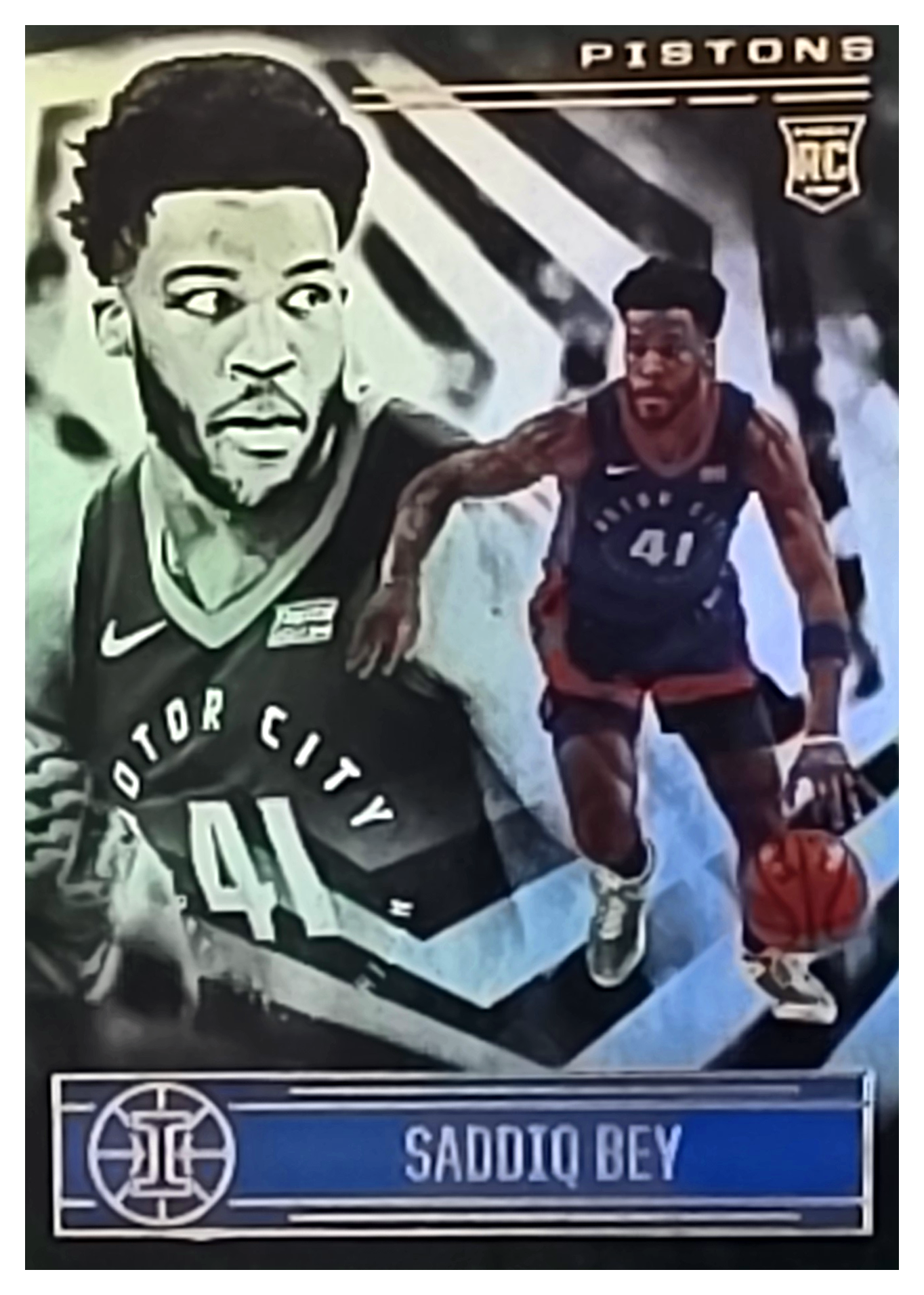 Saddiq Bey - Panini Illusions Base Set 2020-21, Nr. 159 – Rookie Card (Art.-Nr. SG104477)