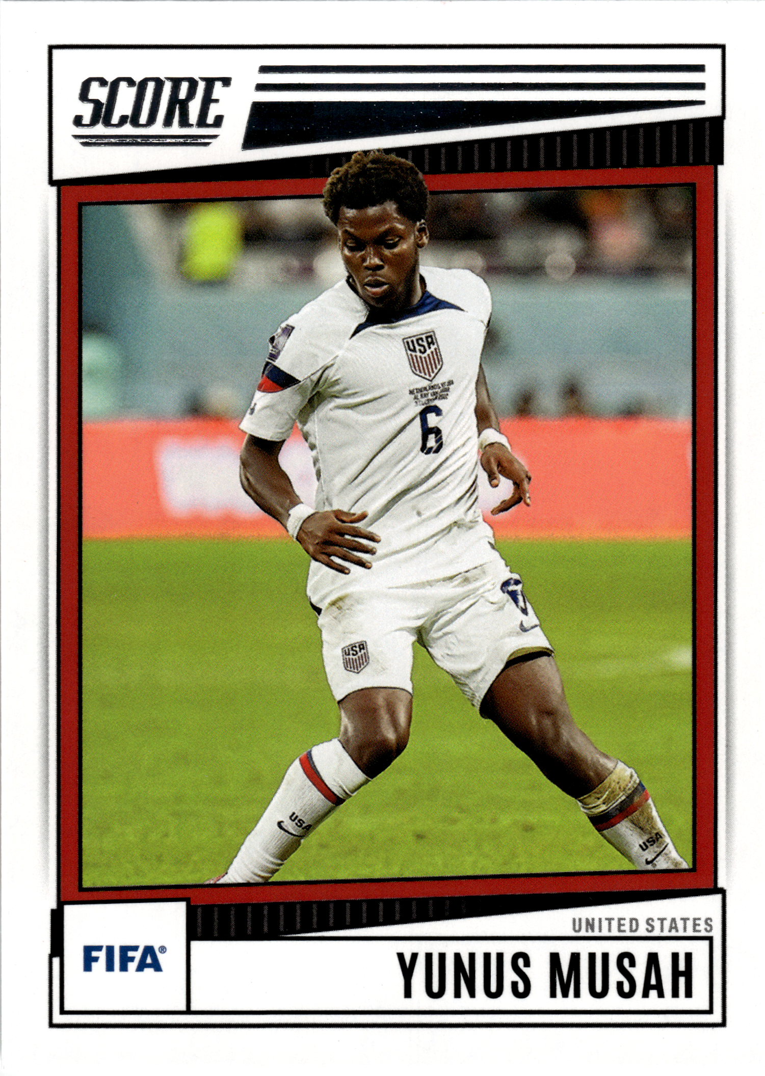 Yunus Musah - Panini Score FIFA Base Set 2022-23, Nr. 200