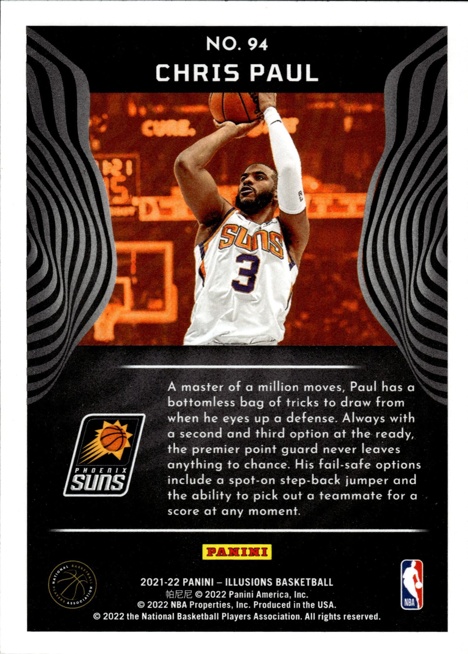 Chris Paul - Panini Illusions Base Set 2021-22, Nr. 94