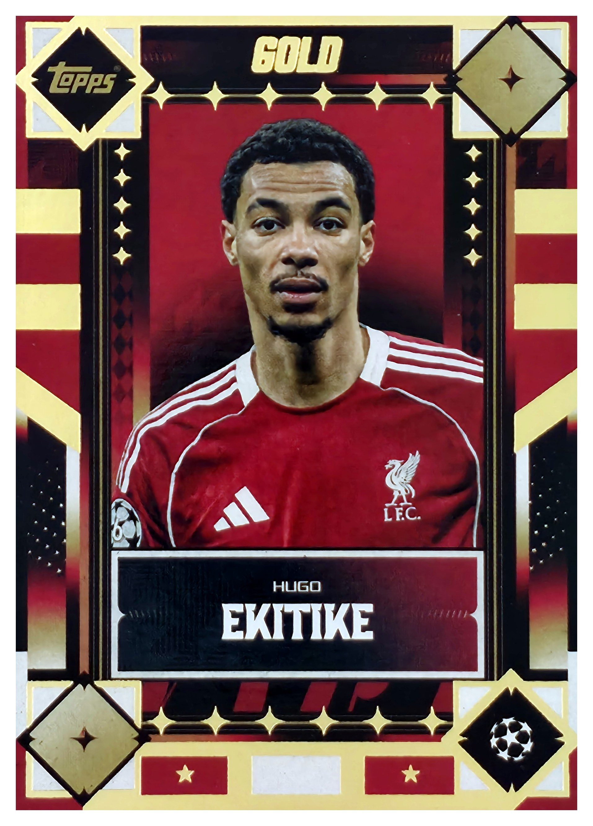 Hugo Ekitike - Topps Gold UEFA Club Competitions 2025-26 (Art.-Nr. SG108127)
