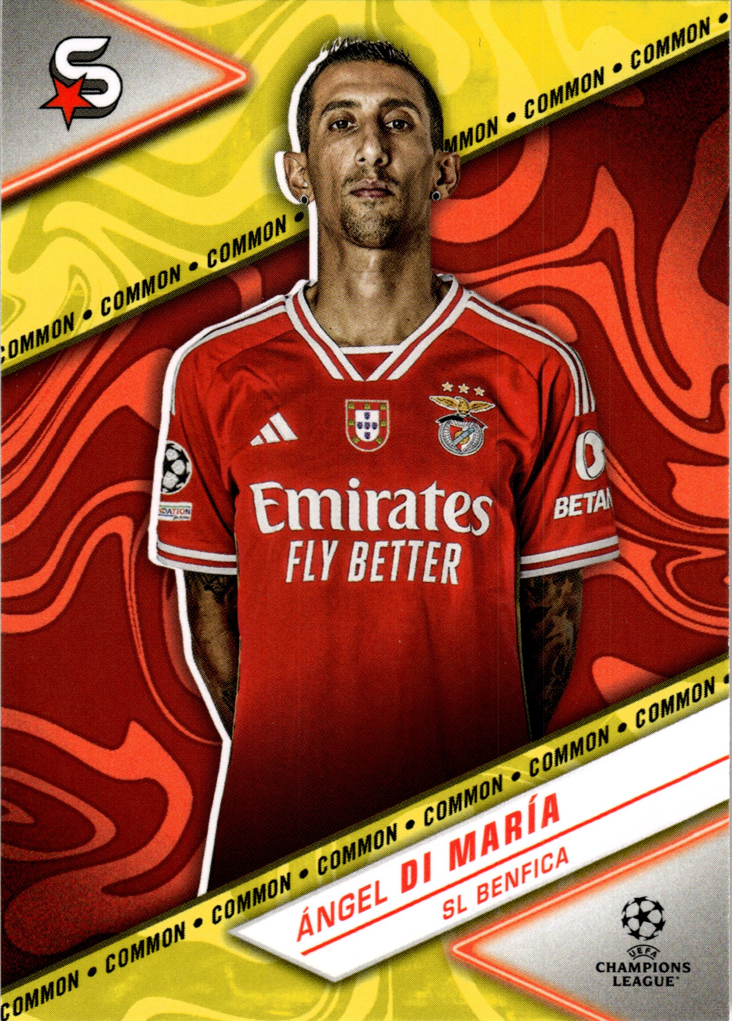 Ángel Di María - Topps Superstars UEFA Club Competitions Base Set 2023-24, Nr. 150 – Common (Art.-Nr. SG107944)
