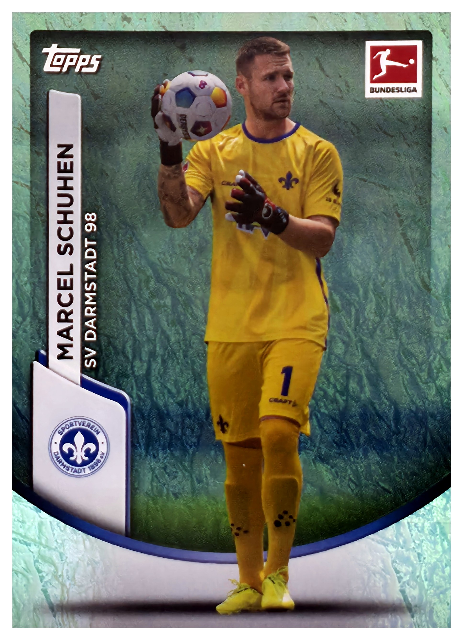 Marcel Schuhen - Topps Chrome Bundesliga Base Set 2023-24, Nr. 18 (Art.-Nr. SG109345)