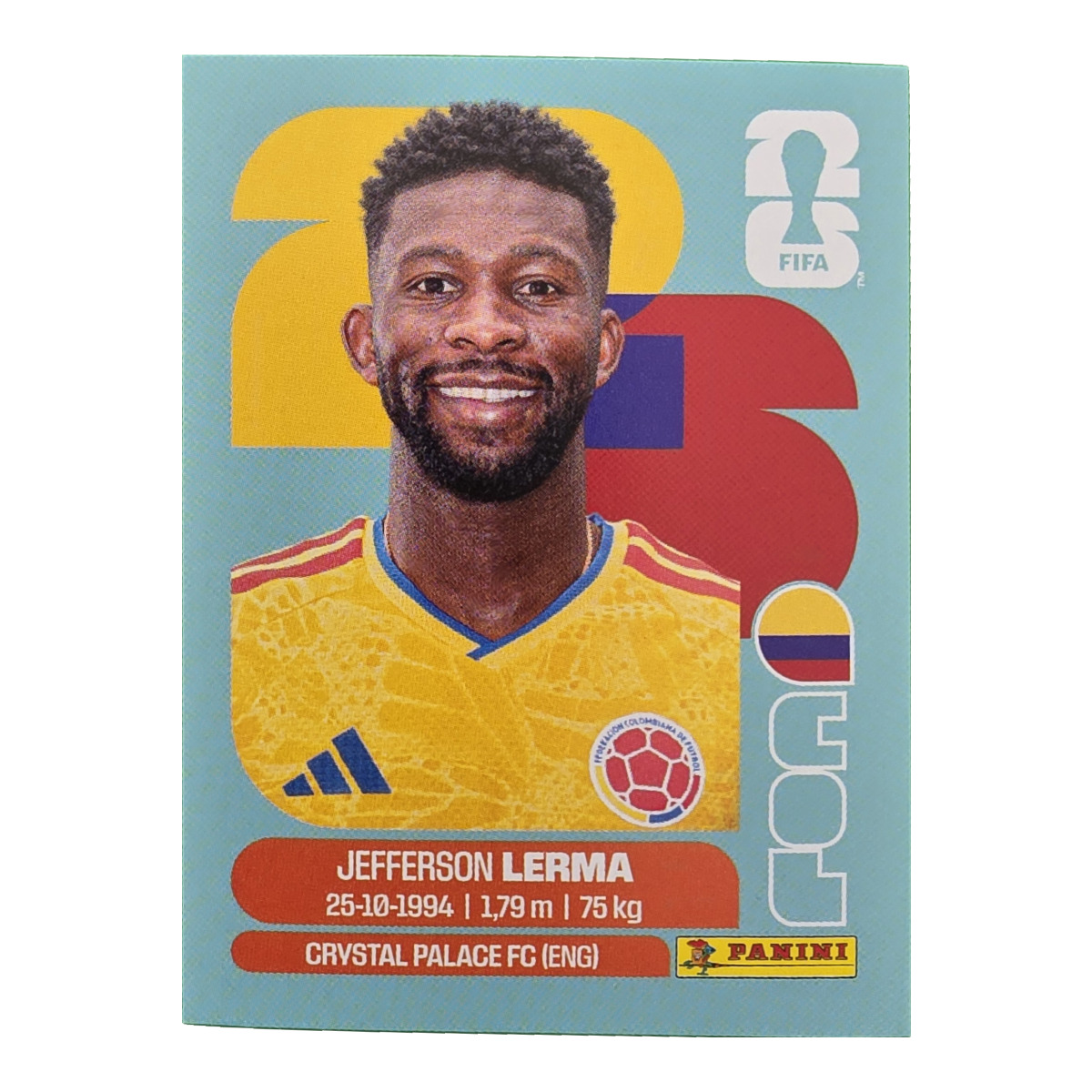 Jefferson Lerma - Kolumbien, FIFA WM 2026, Nr. COL10