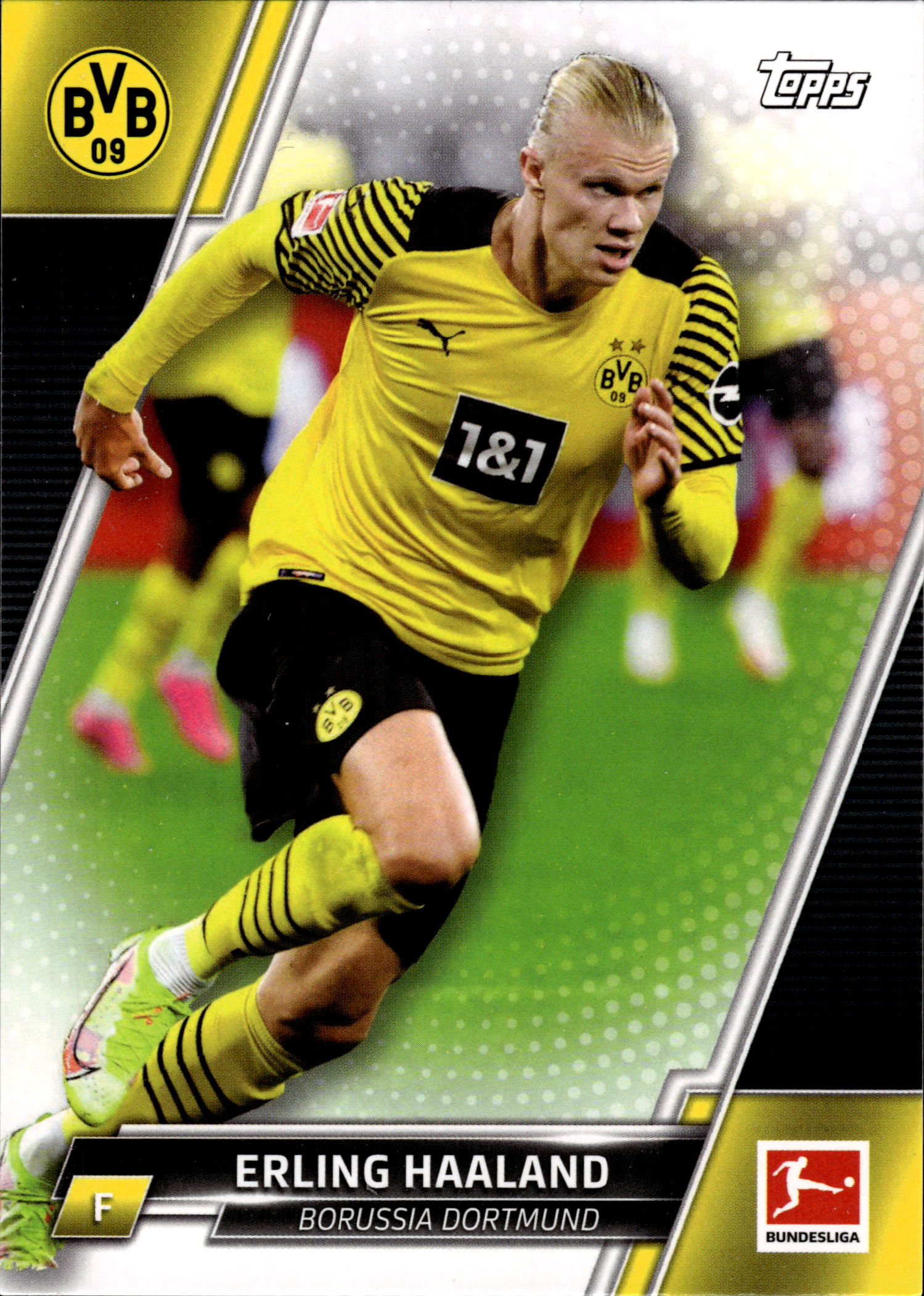 Erling Haaland - Topps Bundesliga Base Set 2021-22, Nr. 53 (Art.-Nr. SG106313)