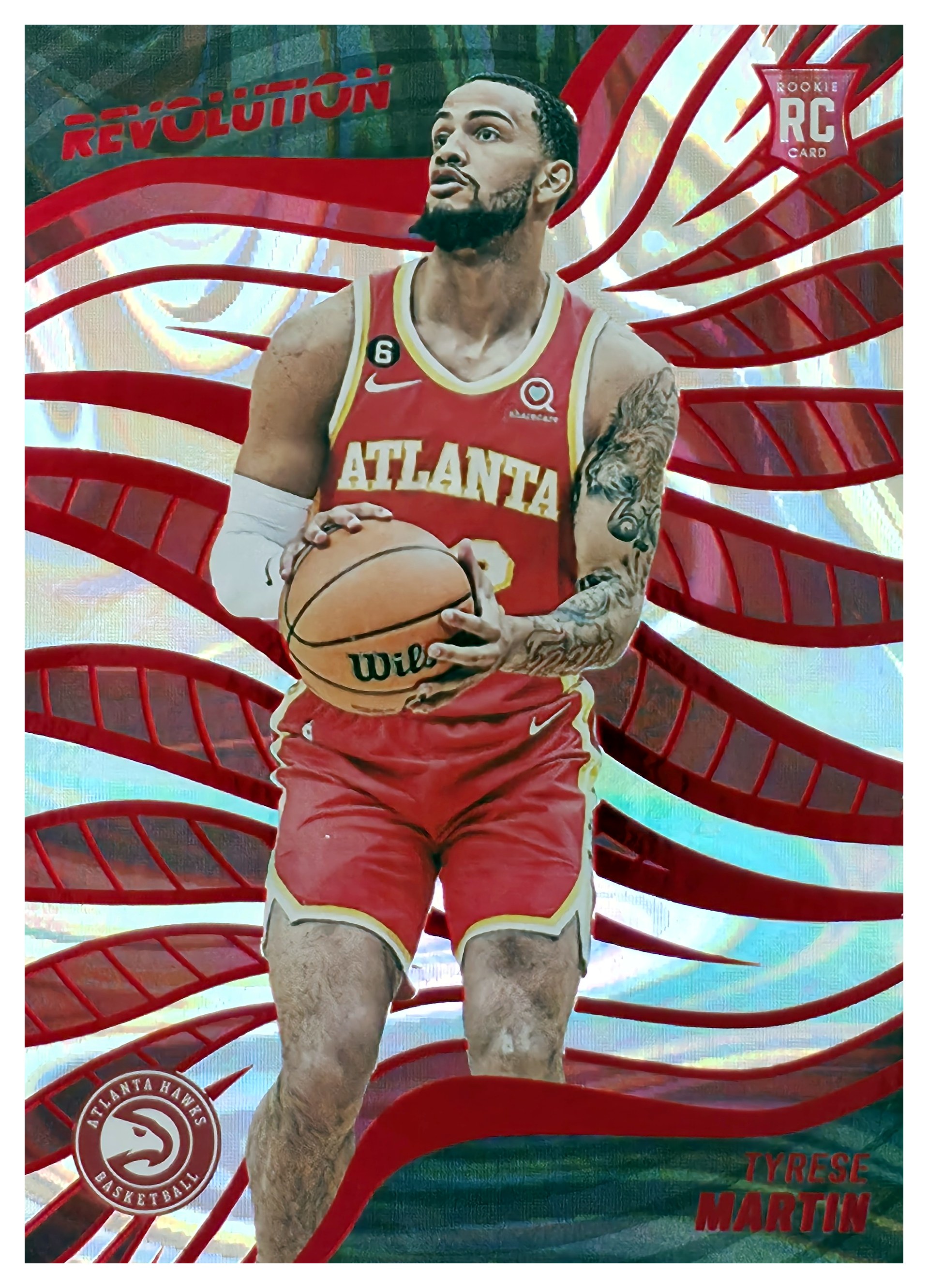 Tyrese Martin - Panini Revolution Base Set 2022-23, Nr. 110 – Rookie Card, Asia (Art.-Nr. SG108600)