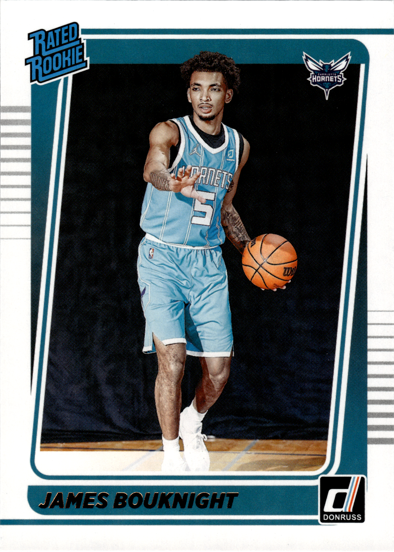 James Bouknight - Panini Donruss Rated Rookie 2021-22, Nr. 201 (Art.-Nr. SG103331)