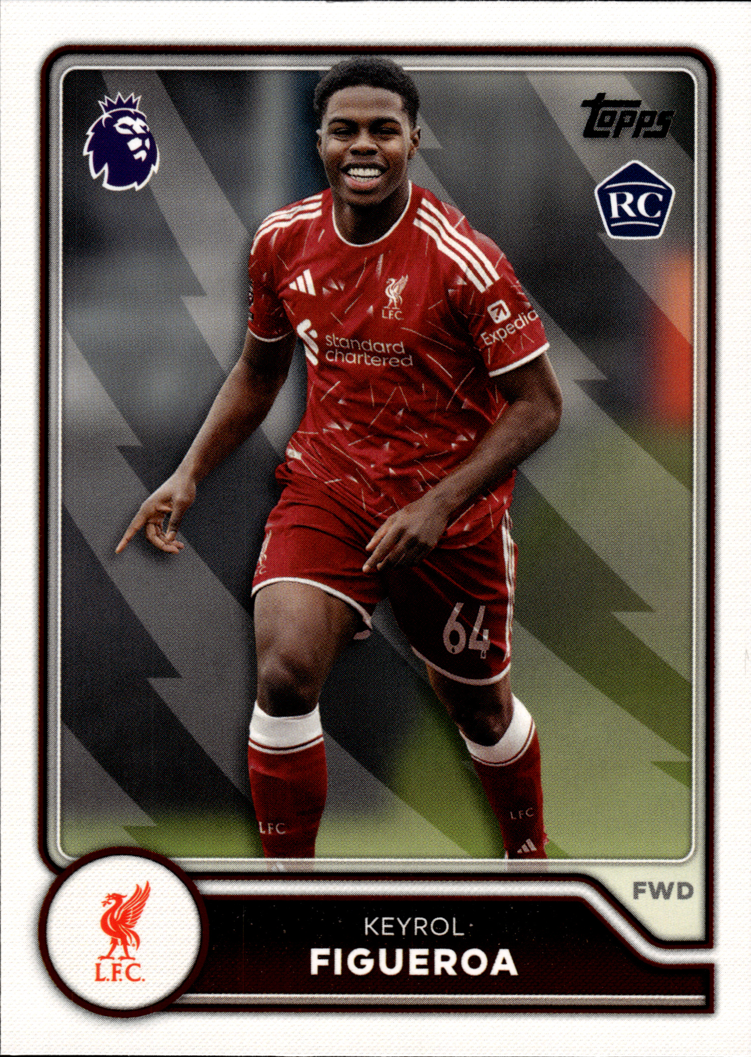 Keyrol Figueroa - Topps Flagship Premier League Base Set 2026-27, Nr. 171 – Rookie Card (Art.-Nr. SG104662)