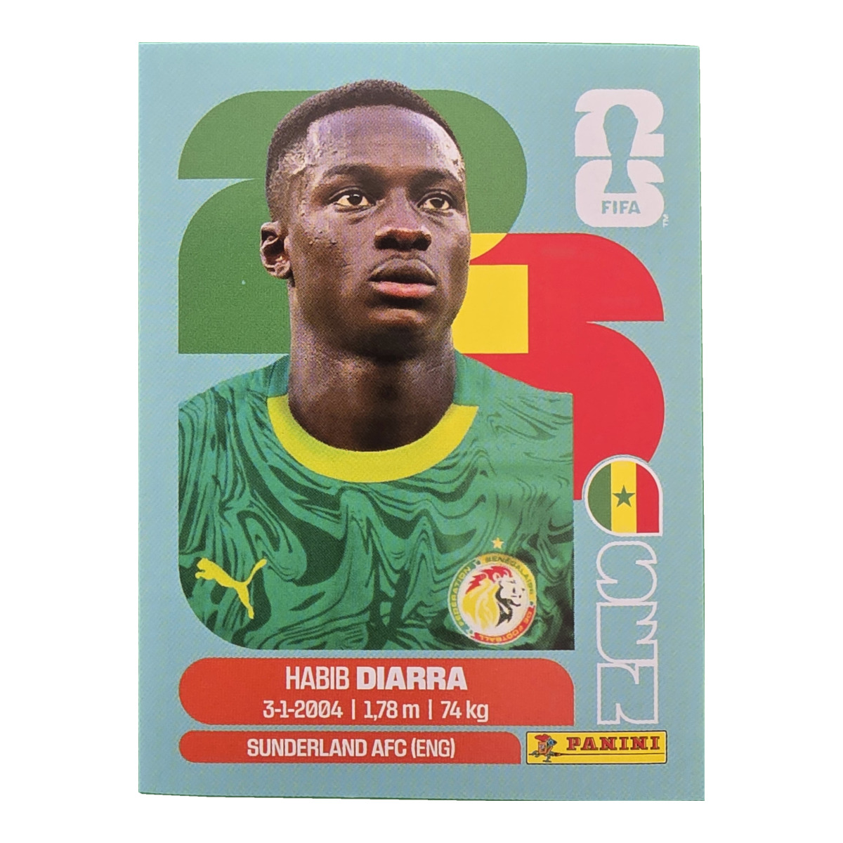 Habib Diarra - Senegal, FIFA WM 2026, Nr. SEN12