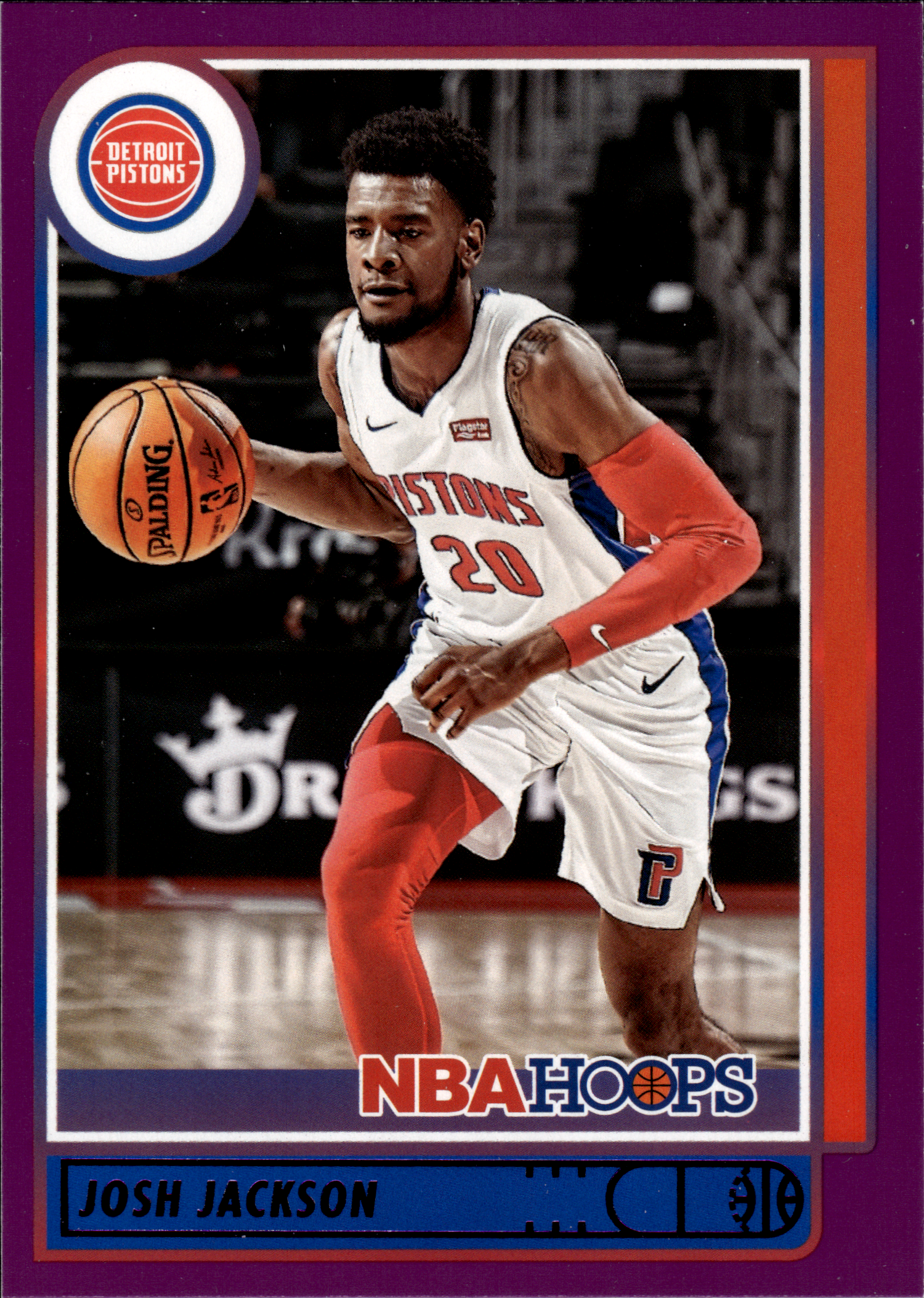 Josh Jackson - Panini Hoops Base Set 2021-22, Nr. 185 – Purple (Art.-Nr. SG103456)