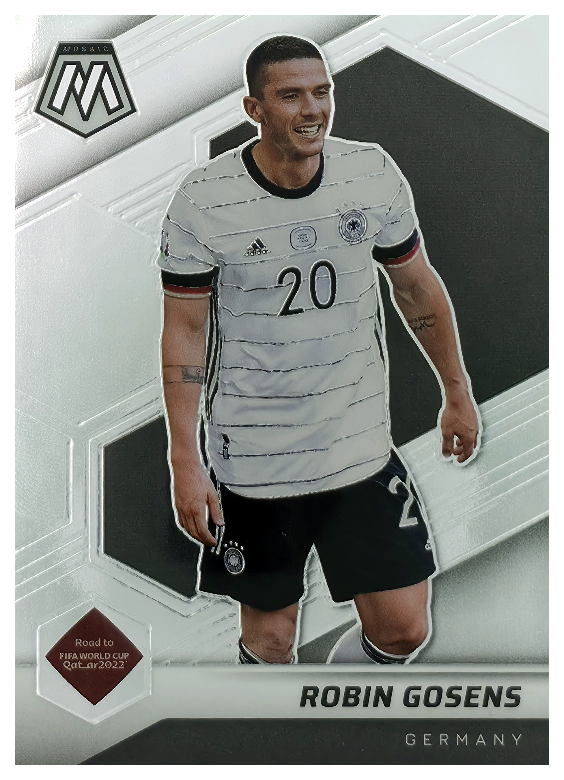 Robin Gosens - Panini Mosaic FIFA Road to World Cup Base Set 2021-22, Nr. 68 (Art.-Nr. SG105911)